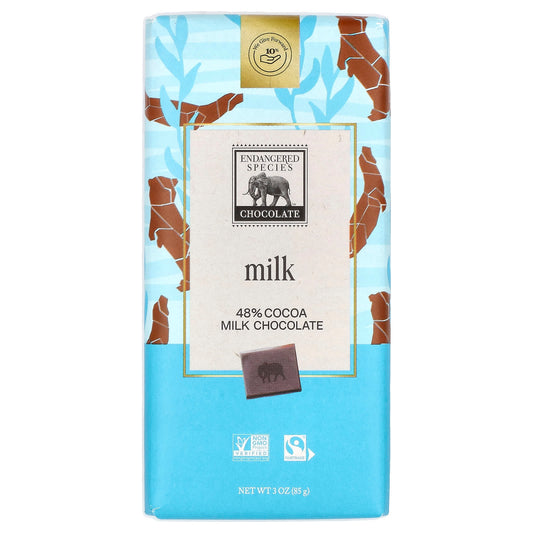 Decadent Fairtrade Milk Chocolate by Endangered Species - Image 1
