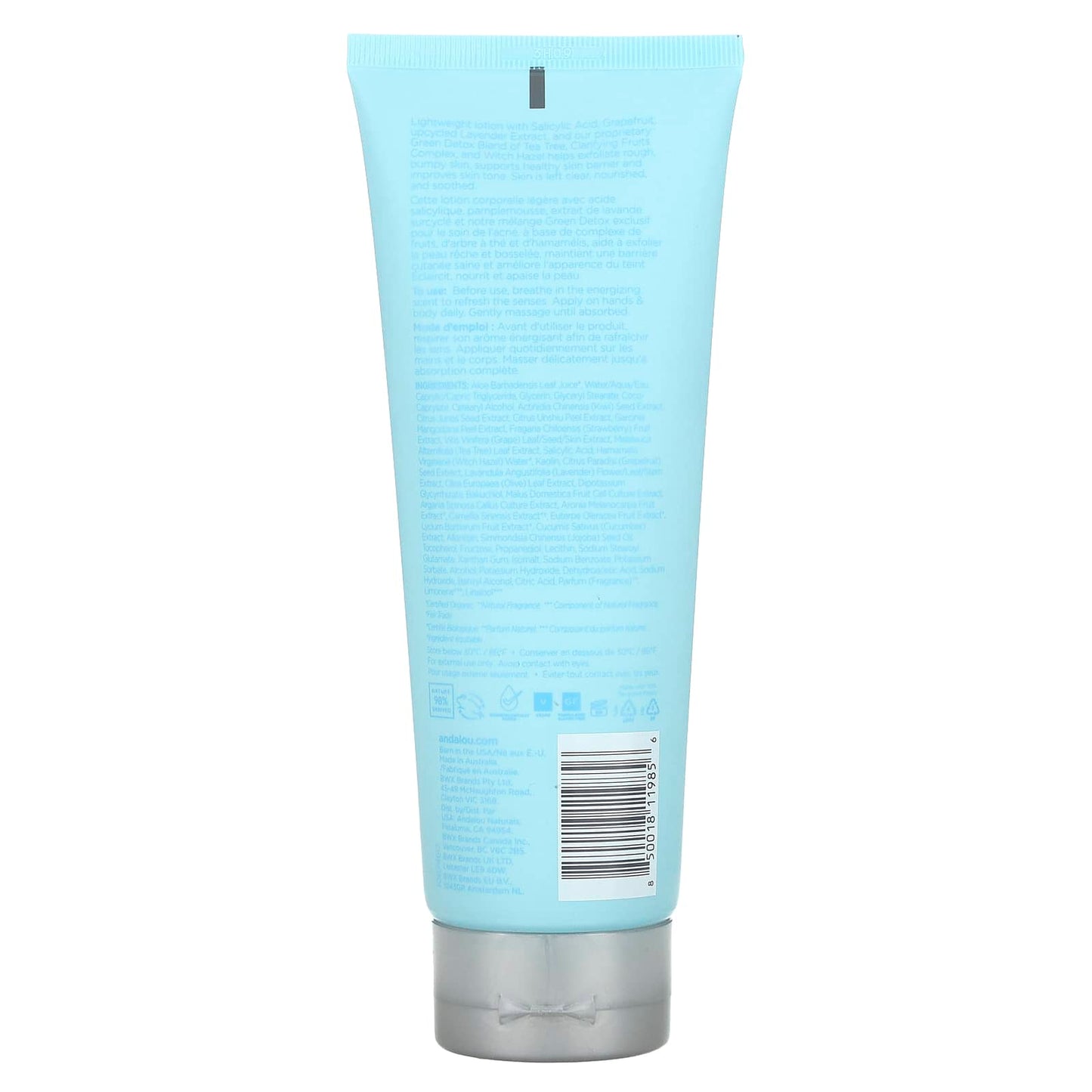 Clarifying Grapefruit Body Lotion by Andalou Naturals - 8 fl oz - Image 2