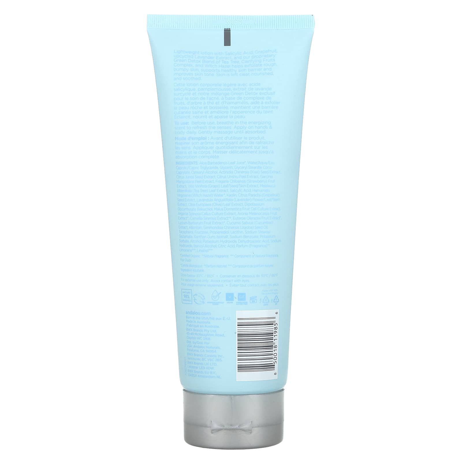 Clarifying Grapefruit Body Lotion by Andalou Naturals - 8 fl oz - Image 2