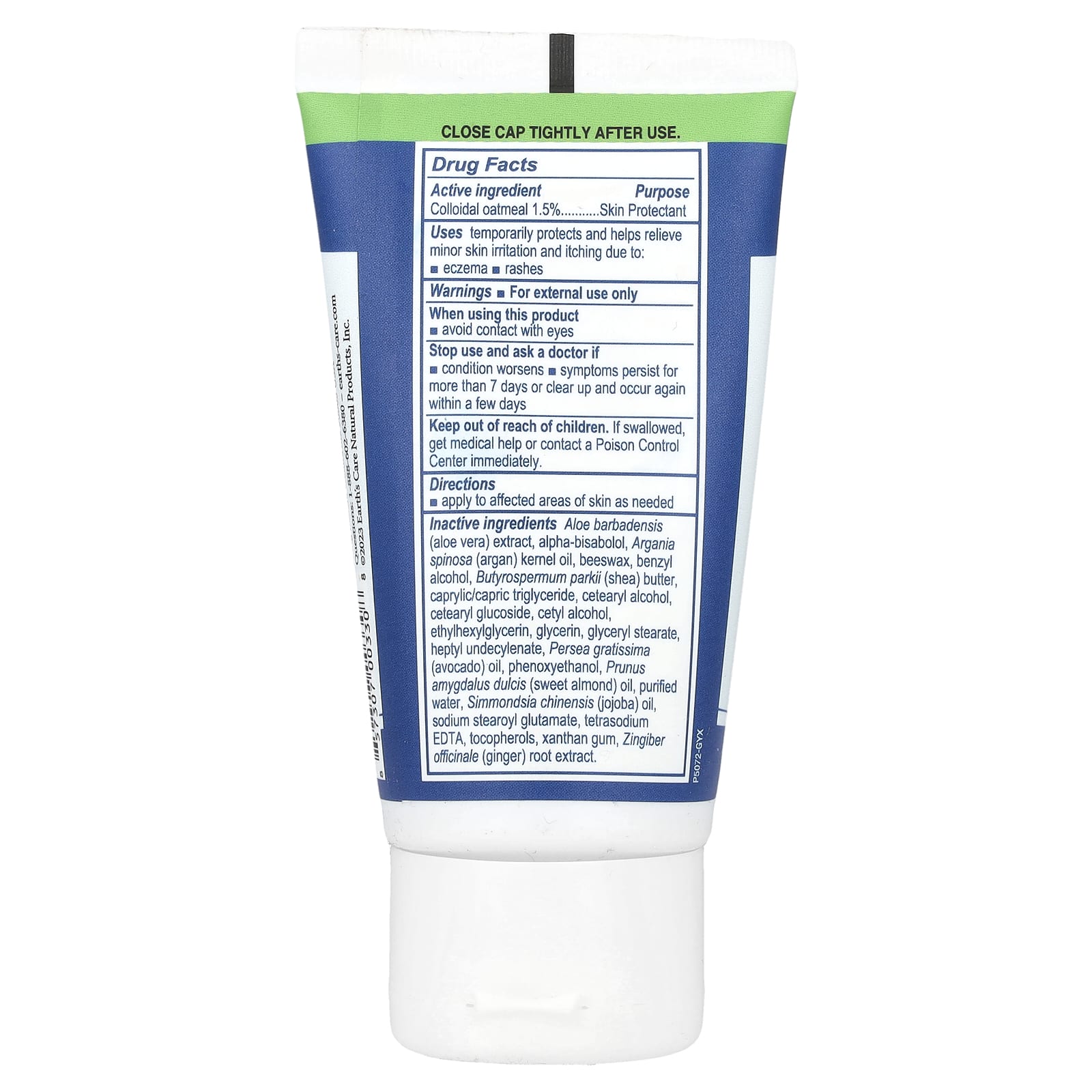 Eczema Cream for Sensitive Skin by Earth's Care, Steroid-Free & Gentle - Image 2