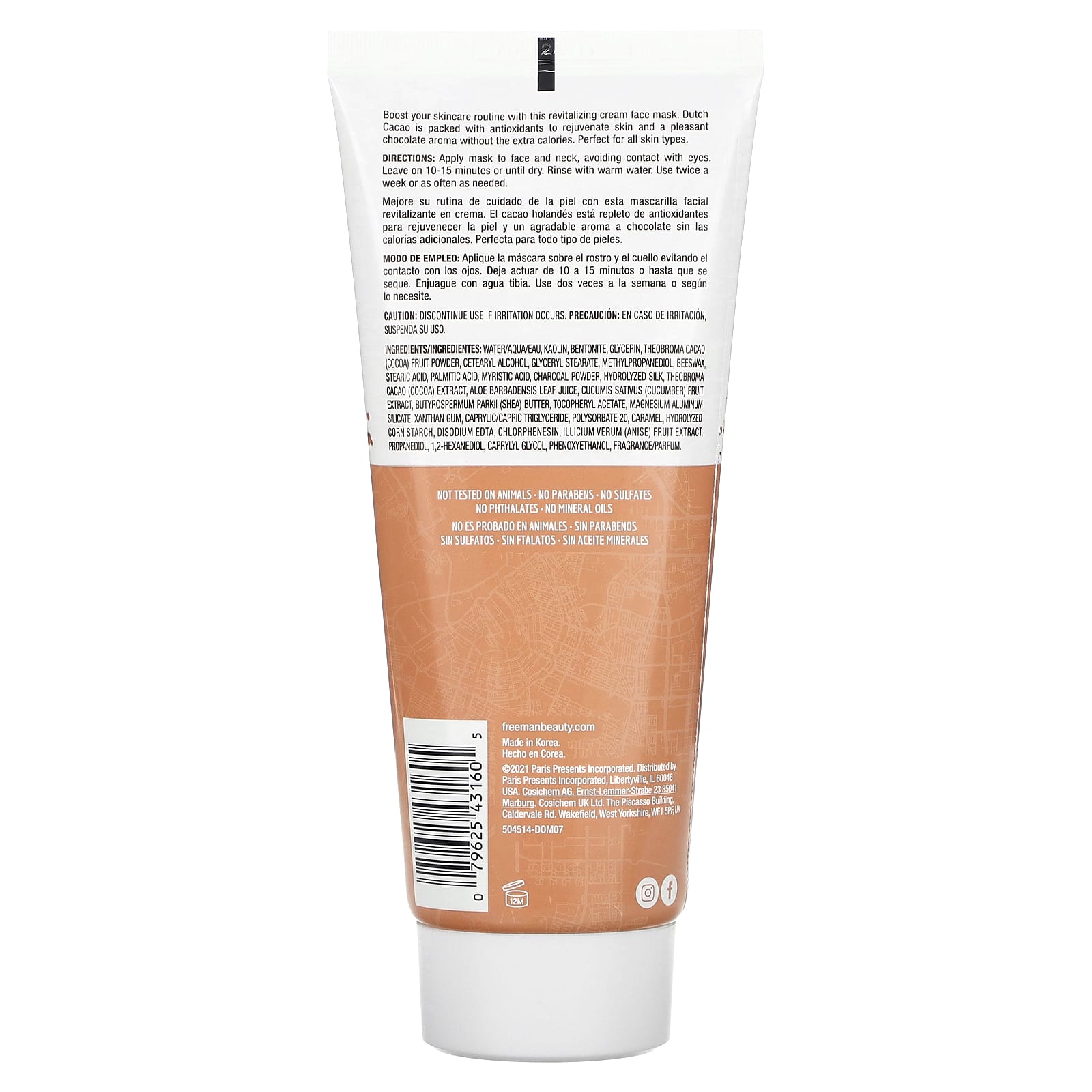 Revitalize Your Skin with Freeman Beauty's Dutch Cacao Cream Face Mask - Image 2
