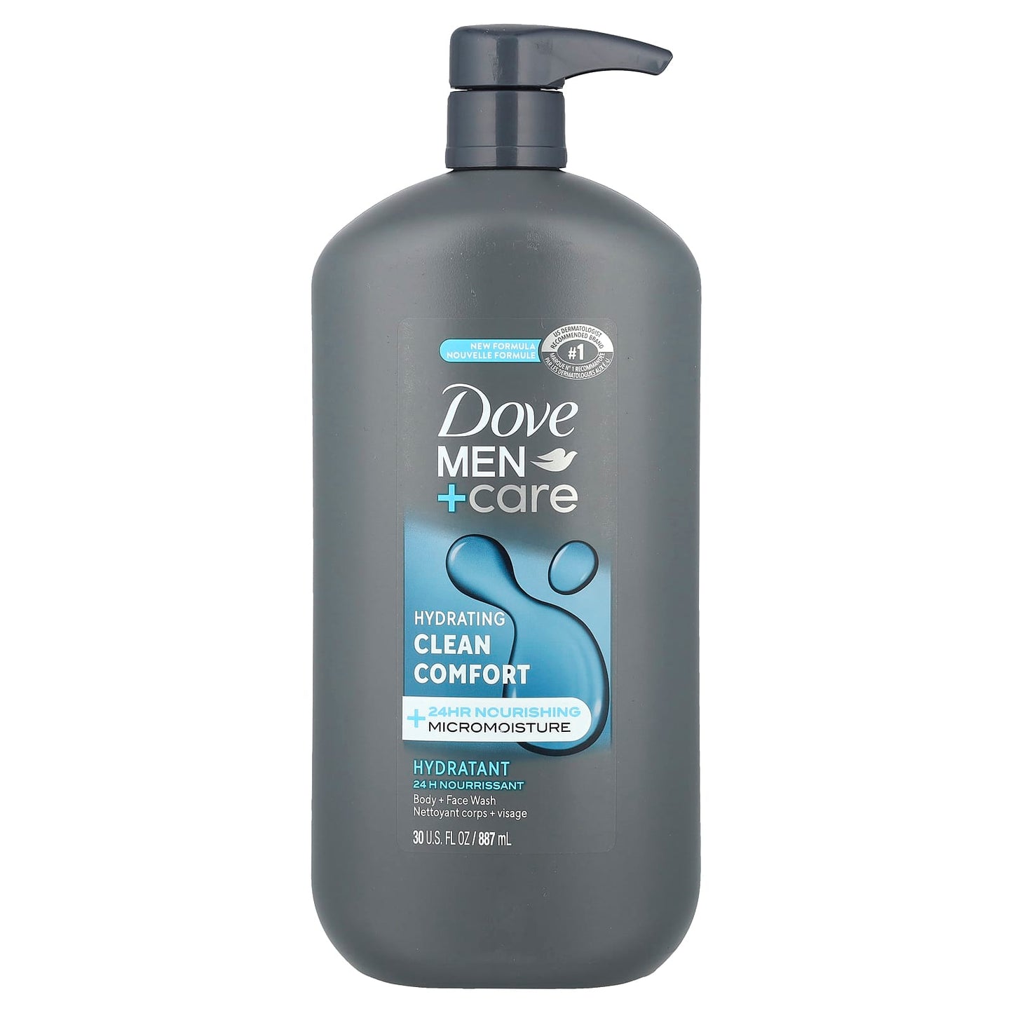 Hydrate Your Skin with Dove Men+Care Body & Face Wash - Image 1