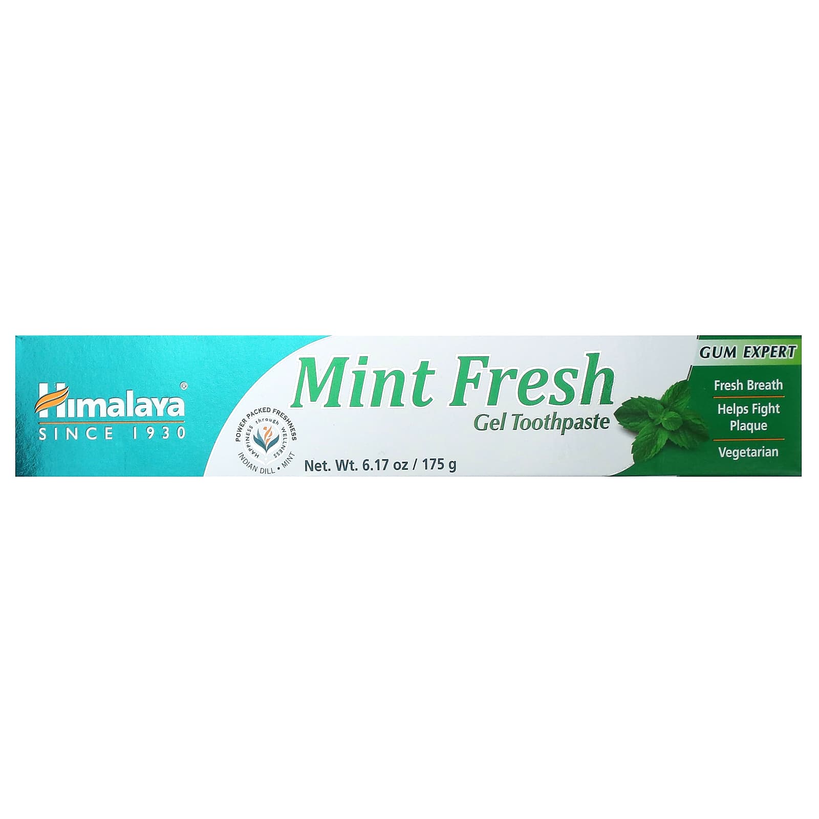 Himalaya Mint Fresh Gel Toothpaste for a Sensitive Smile - Plaque Fighter - Image 2