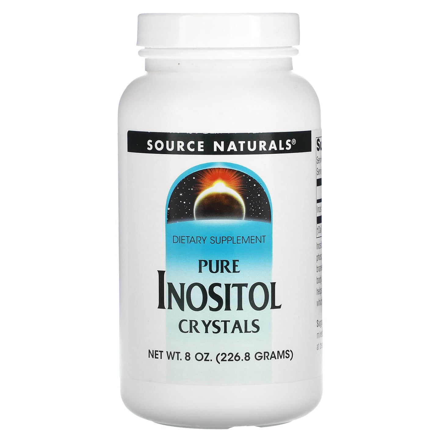Source Naturals, Pure Inositol Crystals, 8 oz (226.8 g) - Image 1