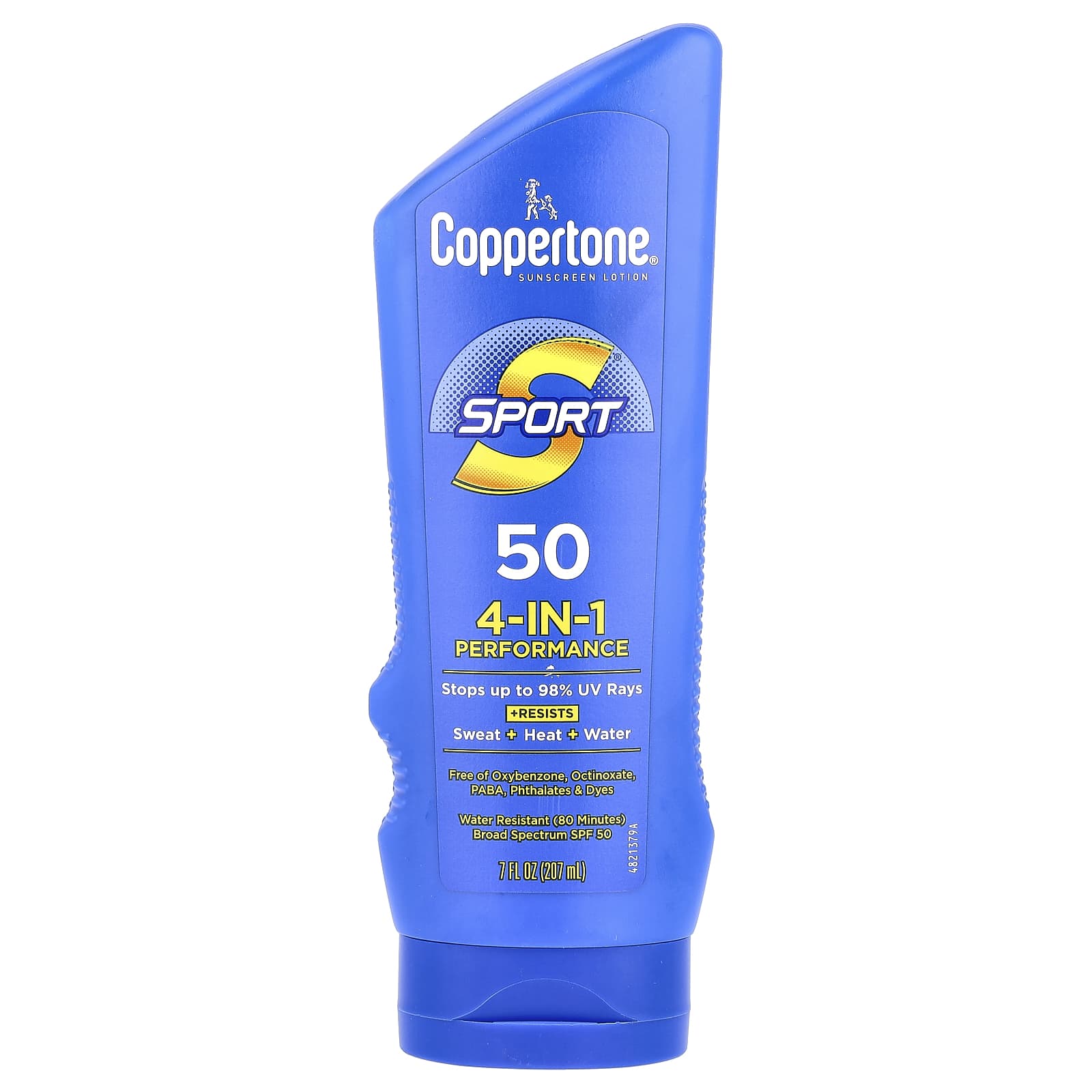 Coppertone Sport 4-in-1 Sunscreen Lotion, SPF 50, 7 fl oz - Image 1