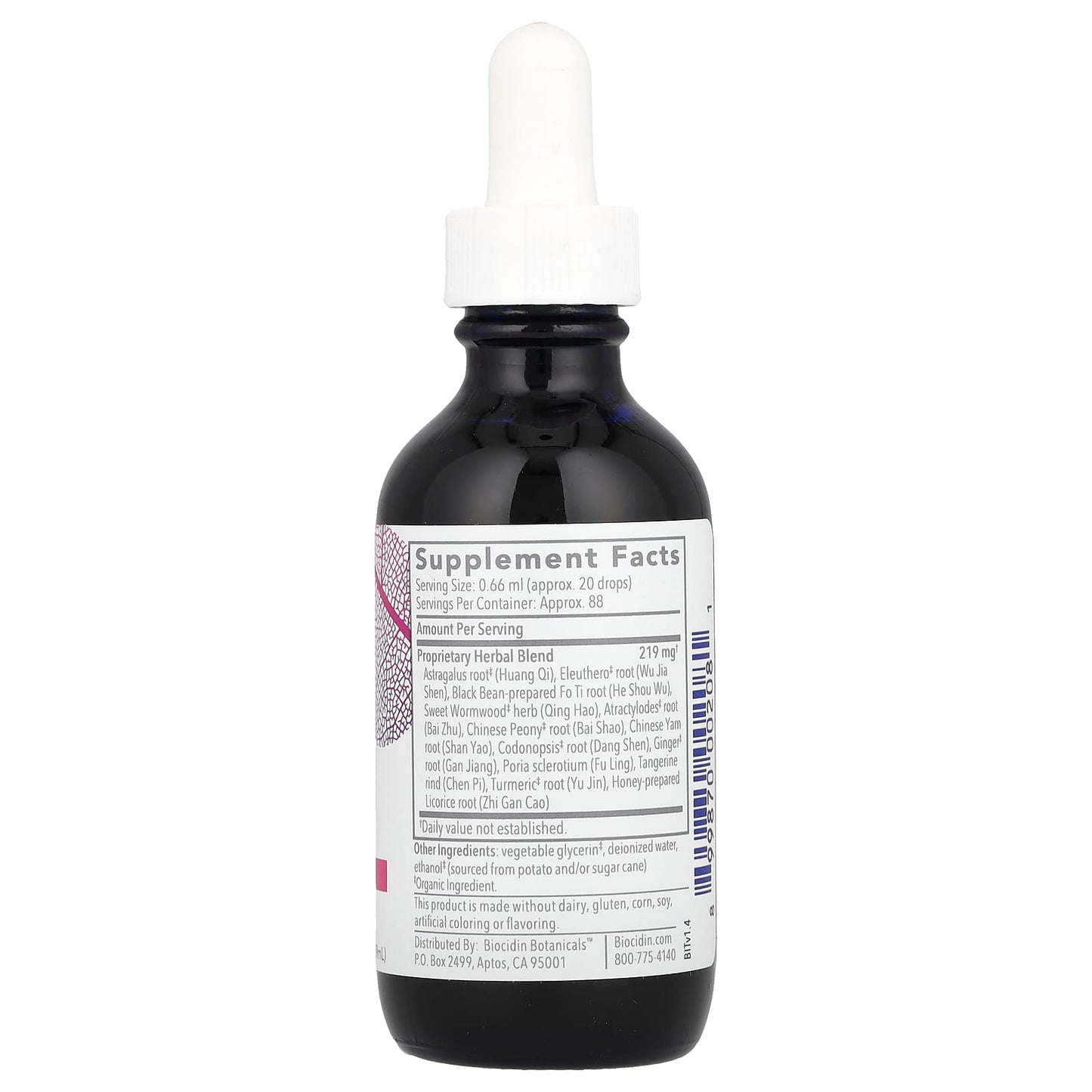 Daily Digestive Elixir by Biocidin Botanicals, 2 fl oz - Image 2