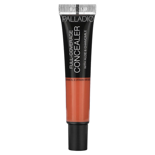 Palladio, Full-Coverage Concealer, Peach Tea PCT12, 0.35 oz (9 ml) - Image 1