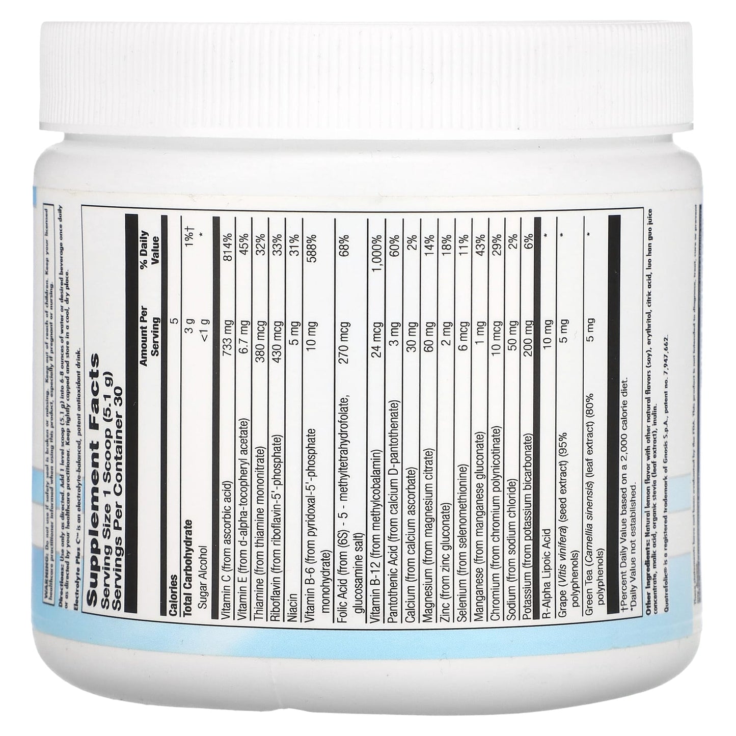Nutra BioGenesis, Electrolyte Plus C, 5.4 oz (154.2 g) - Image 2
