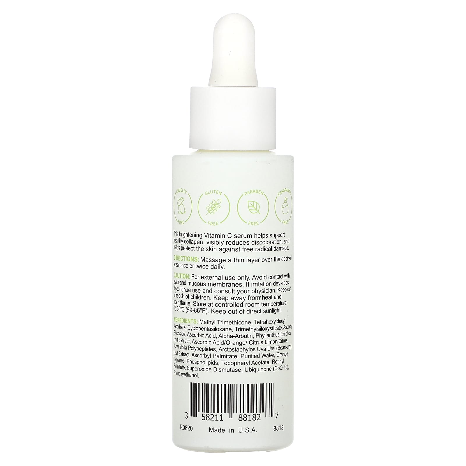 Replenix, Discoloration, Vitamin C Pro Collagen Serum, Fragrance Free, 1 fl oz (30 ml) - Image 2
