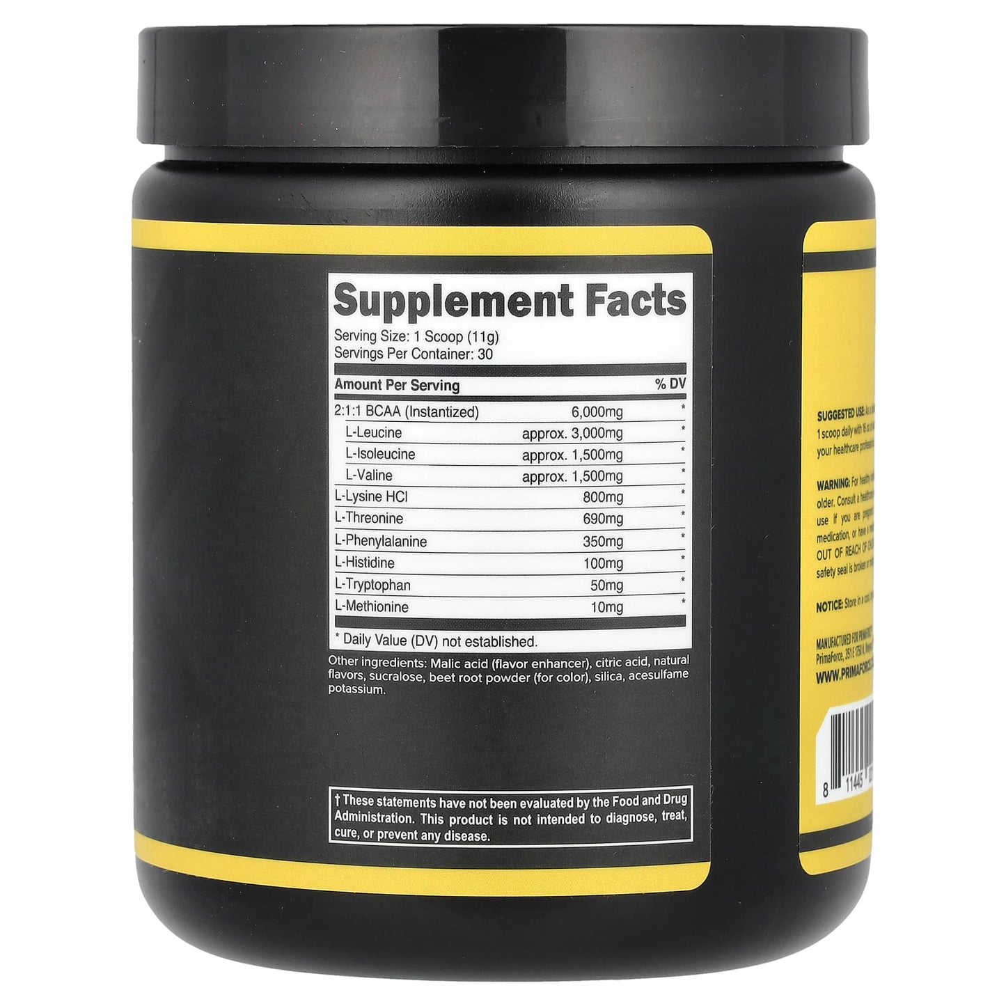 Primaforce, EAA, Fruit Punch, 11.6 oz (330 g) - Image 2