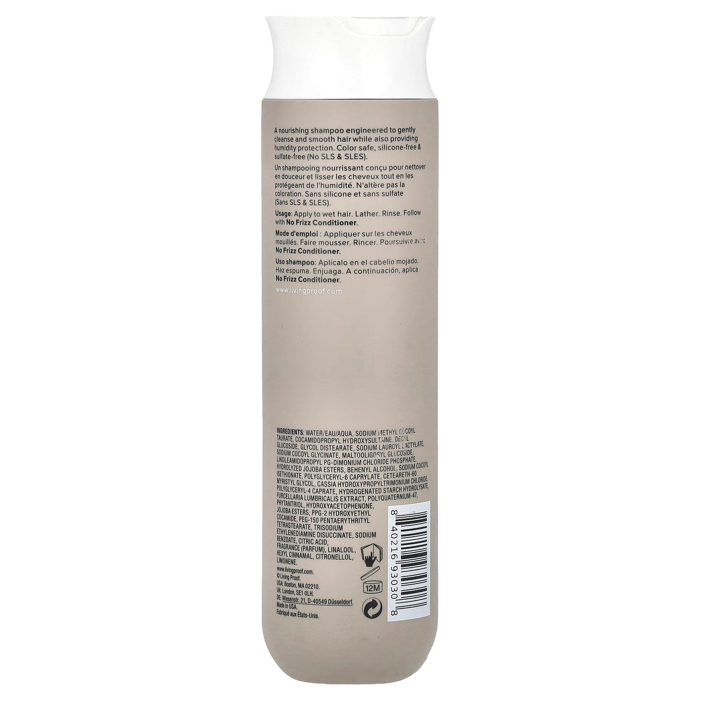 Living Proof, No Frizz Shampoo, 8 fl oz (236 ml) - Image 2
