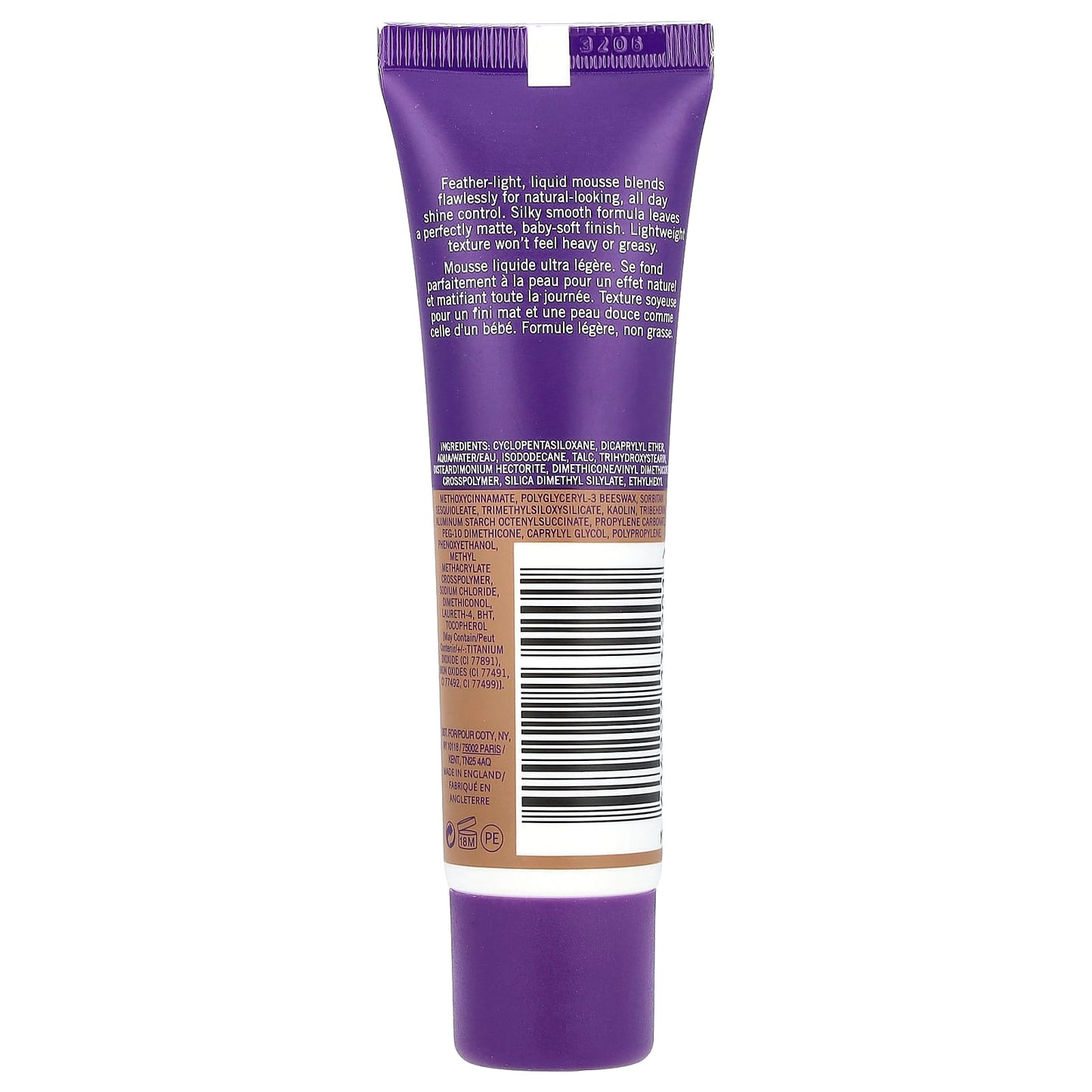 Rimmel London, Stay Matte, Full Coverage Mattifying Foundation, 501 Noisette, 1 fl oz (30 ml) - Image 2