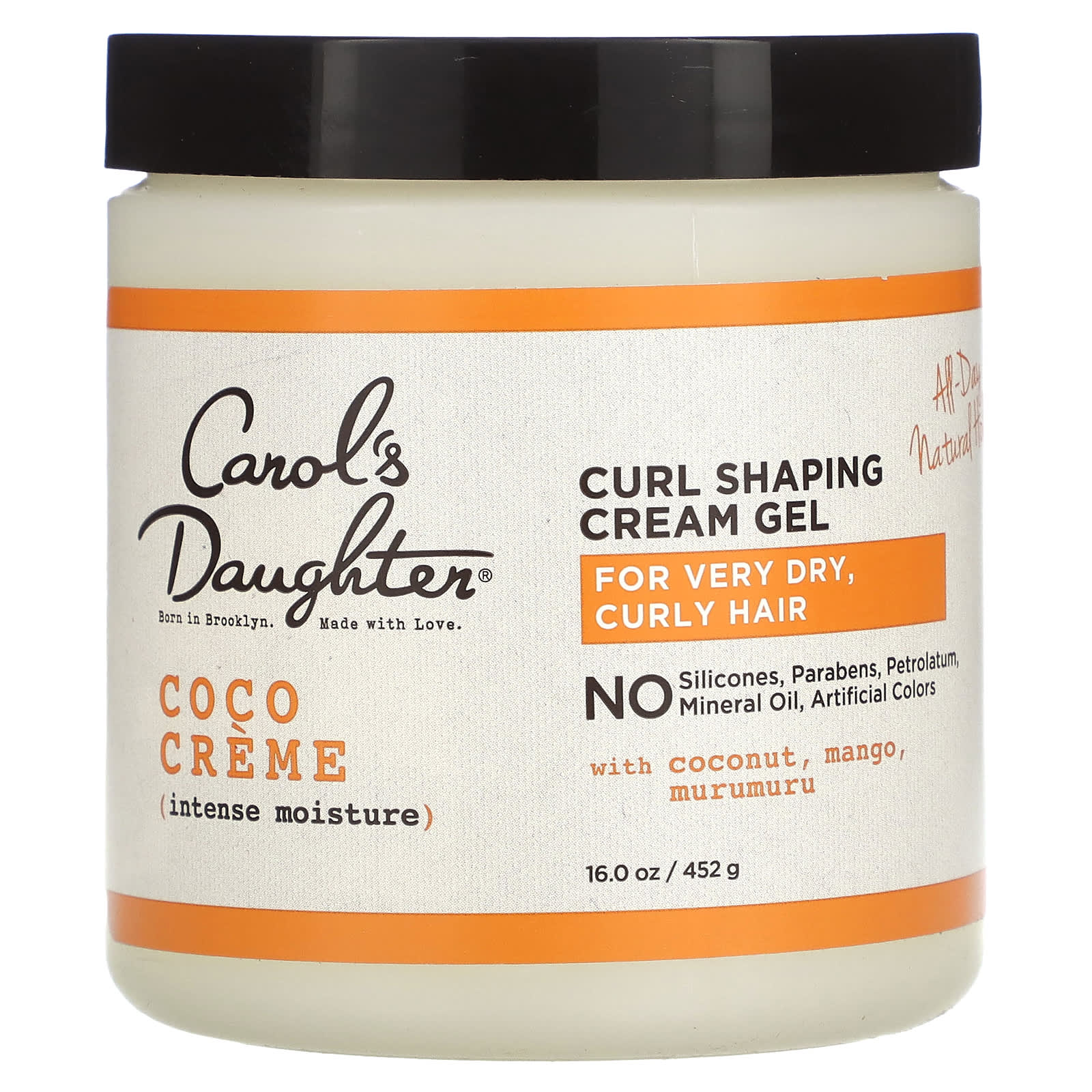 Carol's Daughter Coco Creme Intense Moisture Curl Shaping Cream Gel 16oz - Image 1