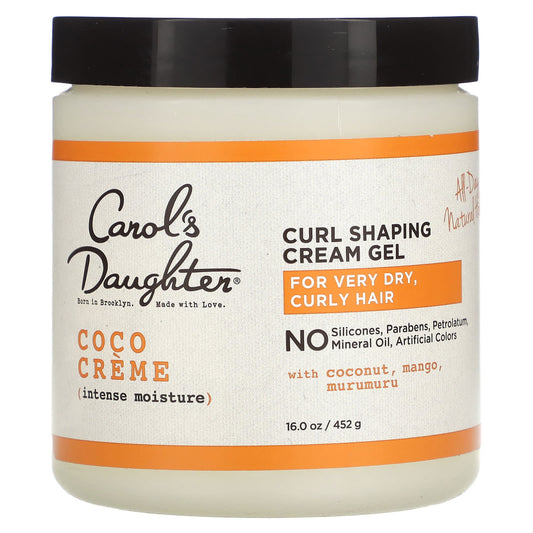 Carol's Daughter Coco Creme Intense Moisture Curl Shaping Cream Gel 16oz - Image 1