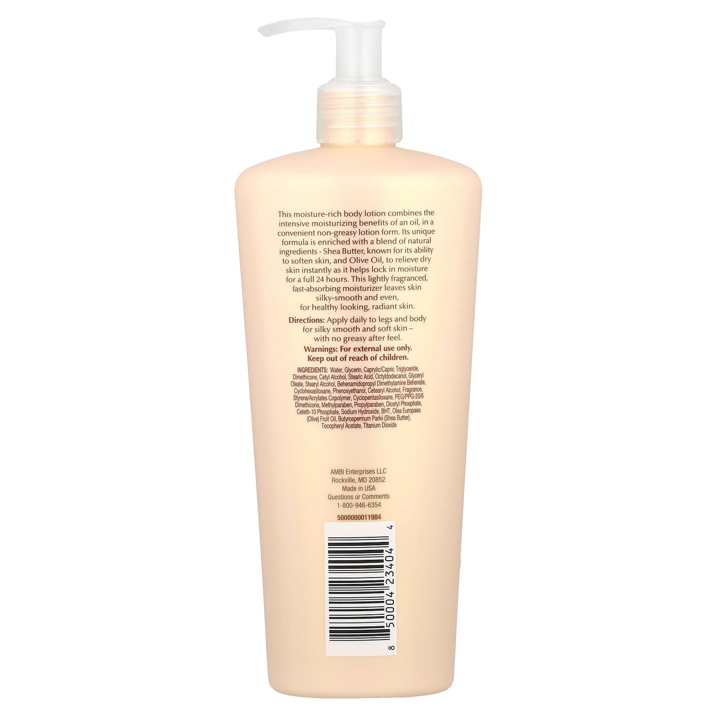 AMBI Soft & Even Creamy Oil Lotion - Soothes Dry Skin Instantly - Image 2