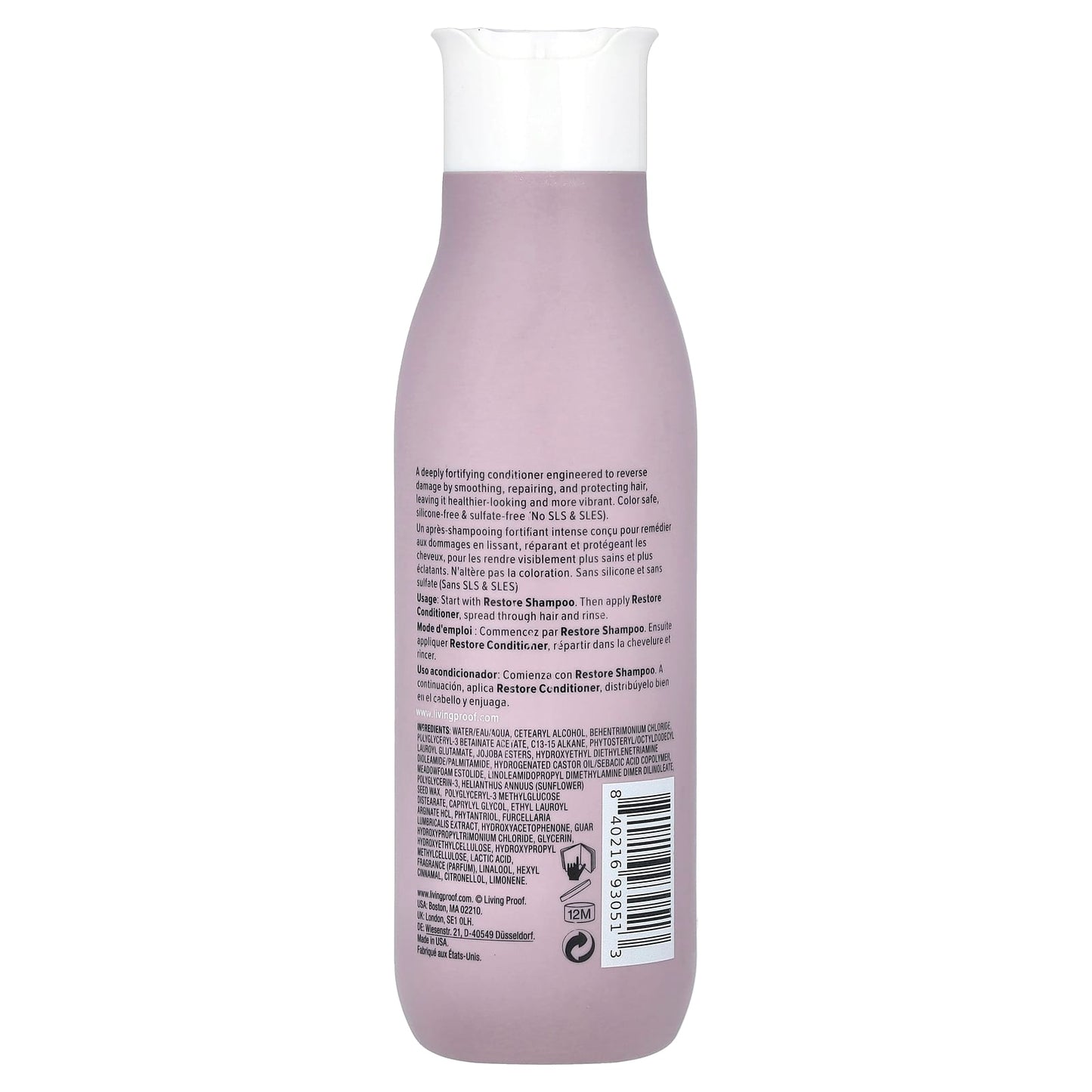 Living Proof, Restore Conditioner, 8 fl oz (236 ml) - Image 2