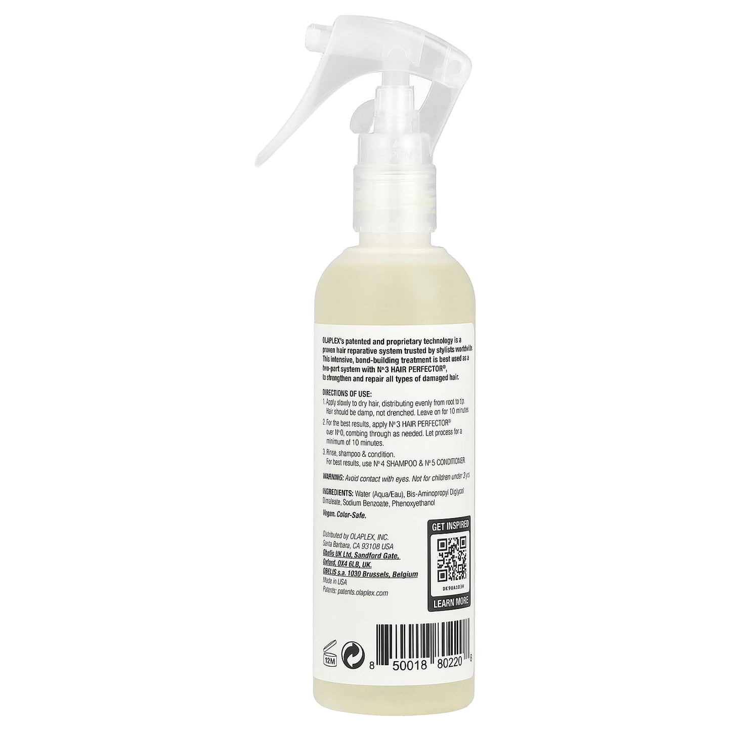 Olaplex, Intensive Bond Building Hair Treatment, N°0, 5.2 fl oz (155 ml) - Image 2