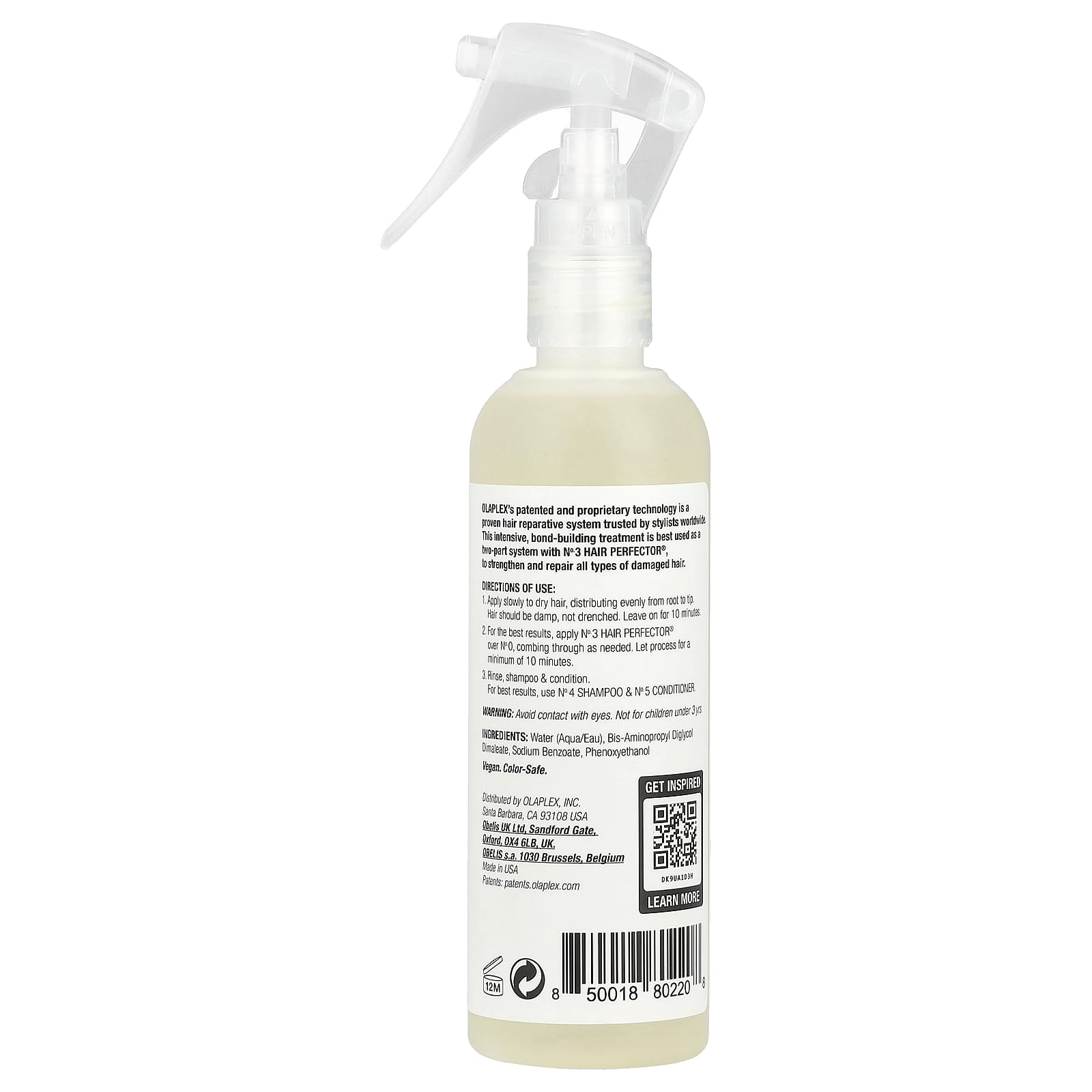 Olaplex, Intensive Bond Building Hair Treatment, N°0, 5.2 fl oz (155 ml) - Image 2