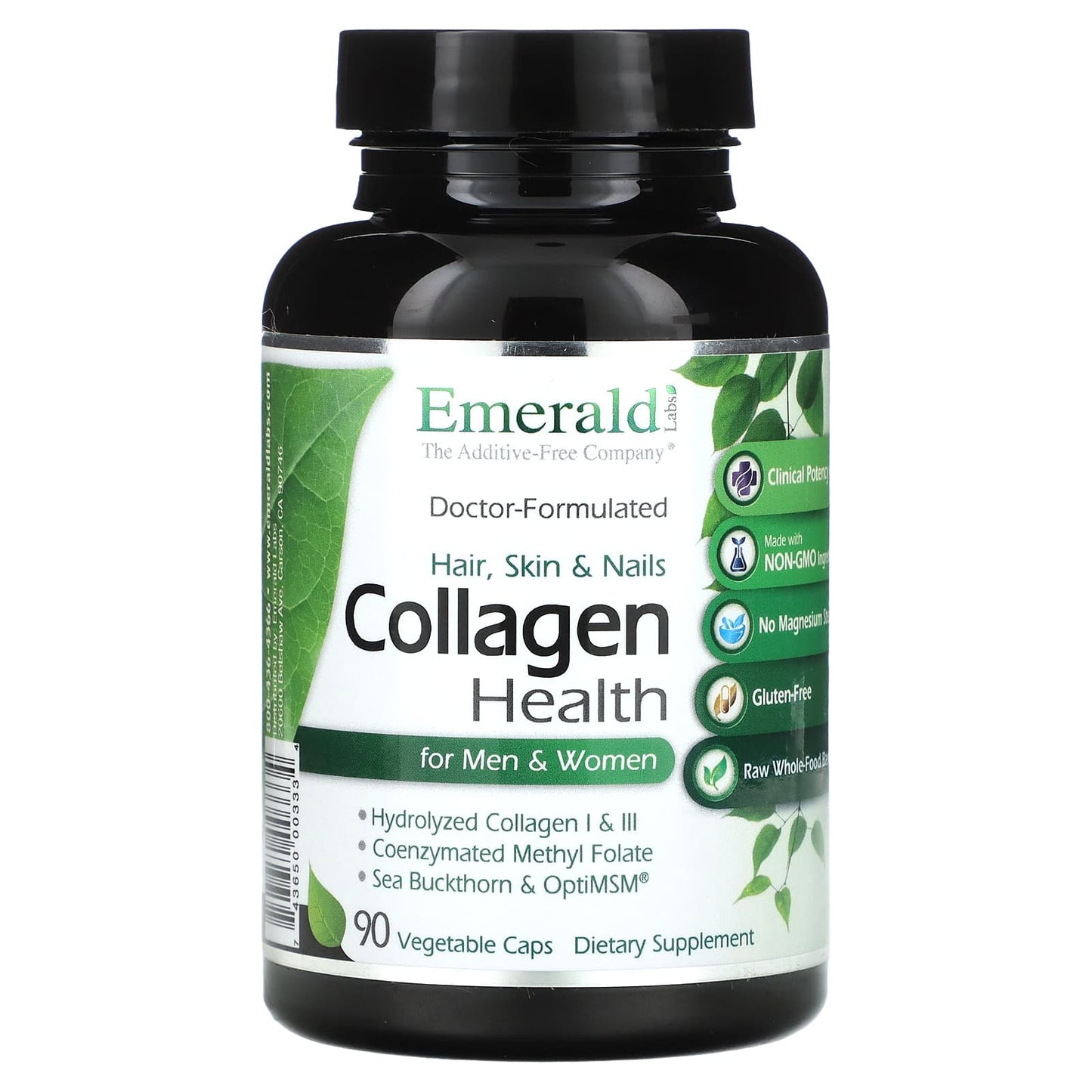 Emerald Laboratories Collagen Health Supplement for Hair, Skin & Nails - Image 1