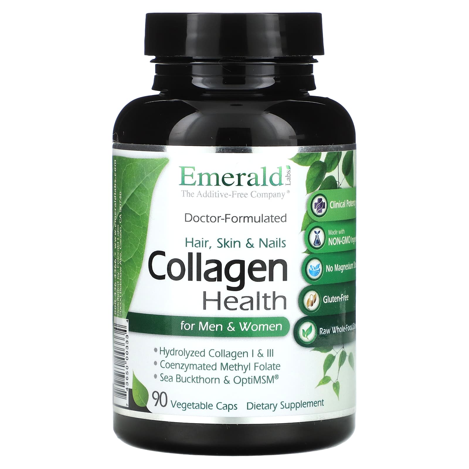 Emerald Laboratories Collagen Health Supplement for Hair, Skin & Nails - Image 1