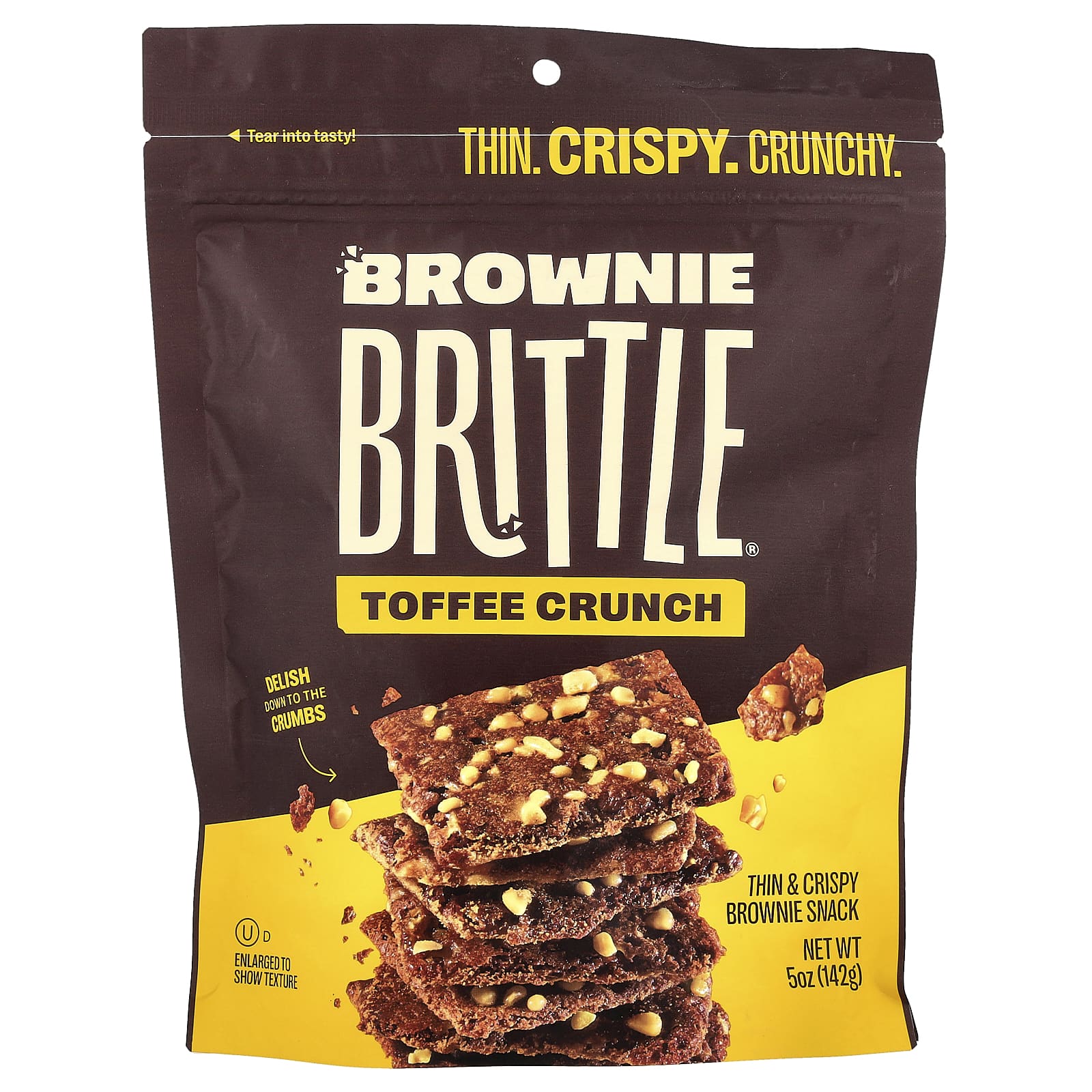 Sheila G's, Brownie Brittle®, Toffee Crunch, 5 oz (142 g) - Image 1