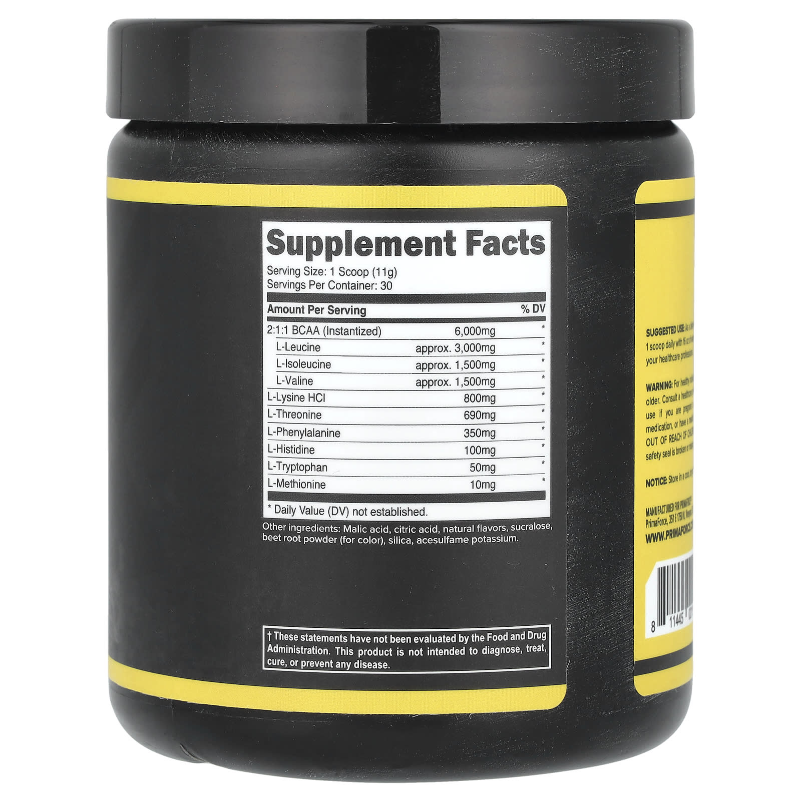 Primaforce, EAA, Tropical Punch, 11.8 oz (330 g) - Image 2