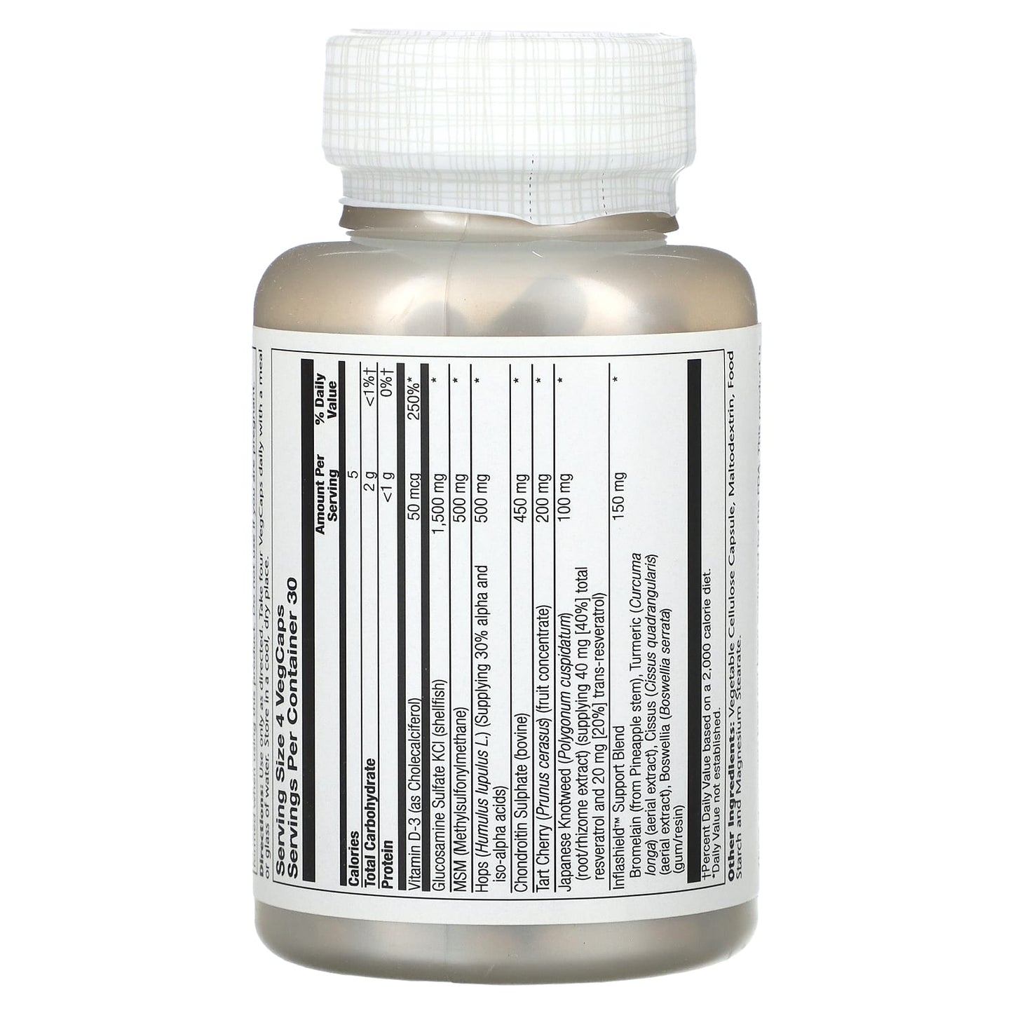 Solaray, Joint + Inflashield with IbuActin, 120 VegCaps - Image 2