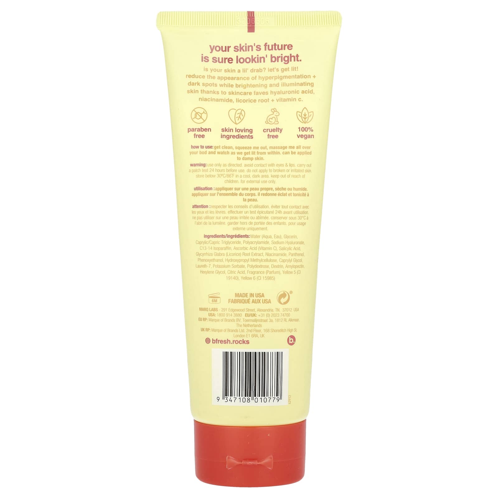 Brighten Your Skin with b.fresh Illuminating Body Serum, 8 fl oz - Image 2