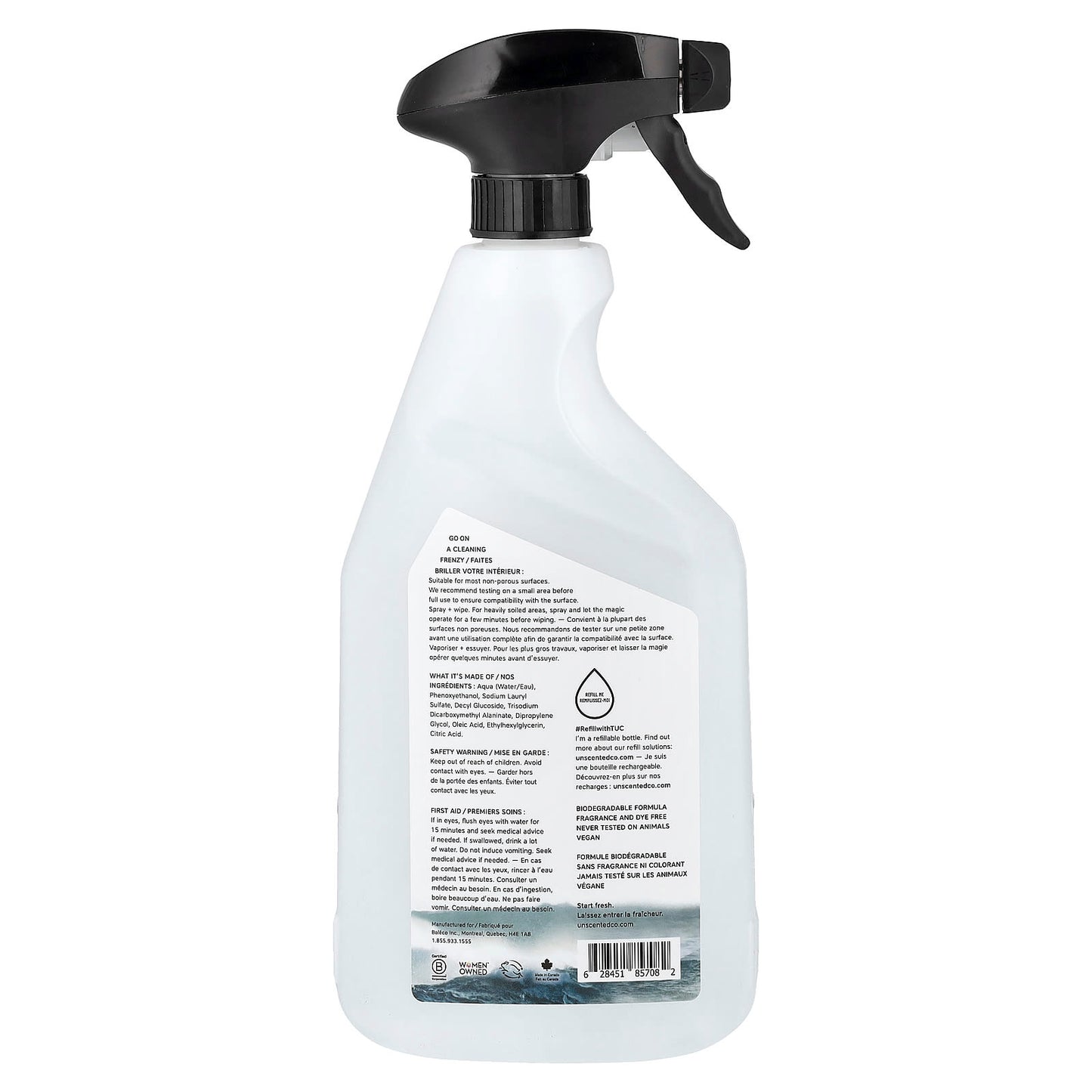 The Unscented Company, All Purpose Cleaner, 27 fl oz (800 ml) - Image 2