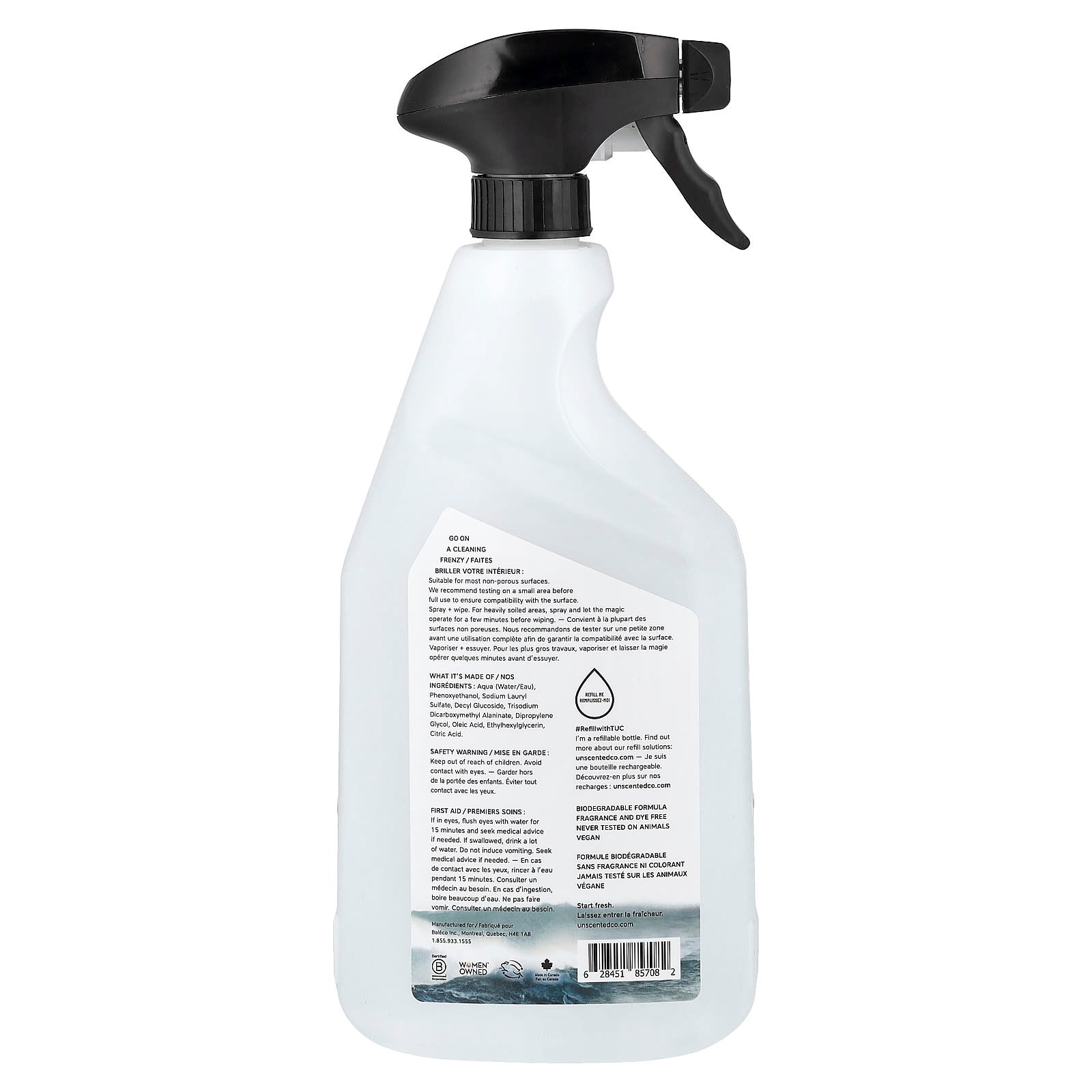 The Unscented Company, All Purpose Cleaner, 27 fl oz (800 ml) - Image 2