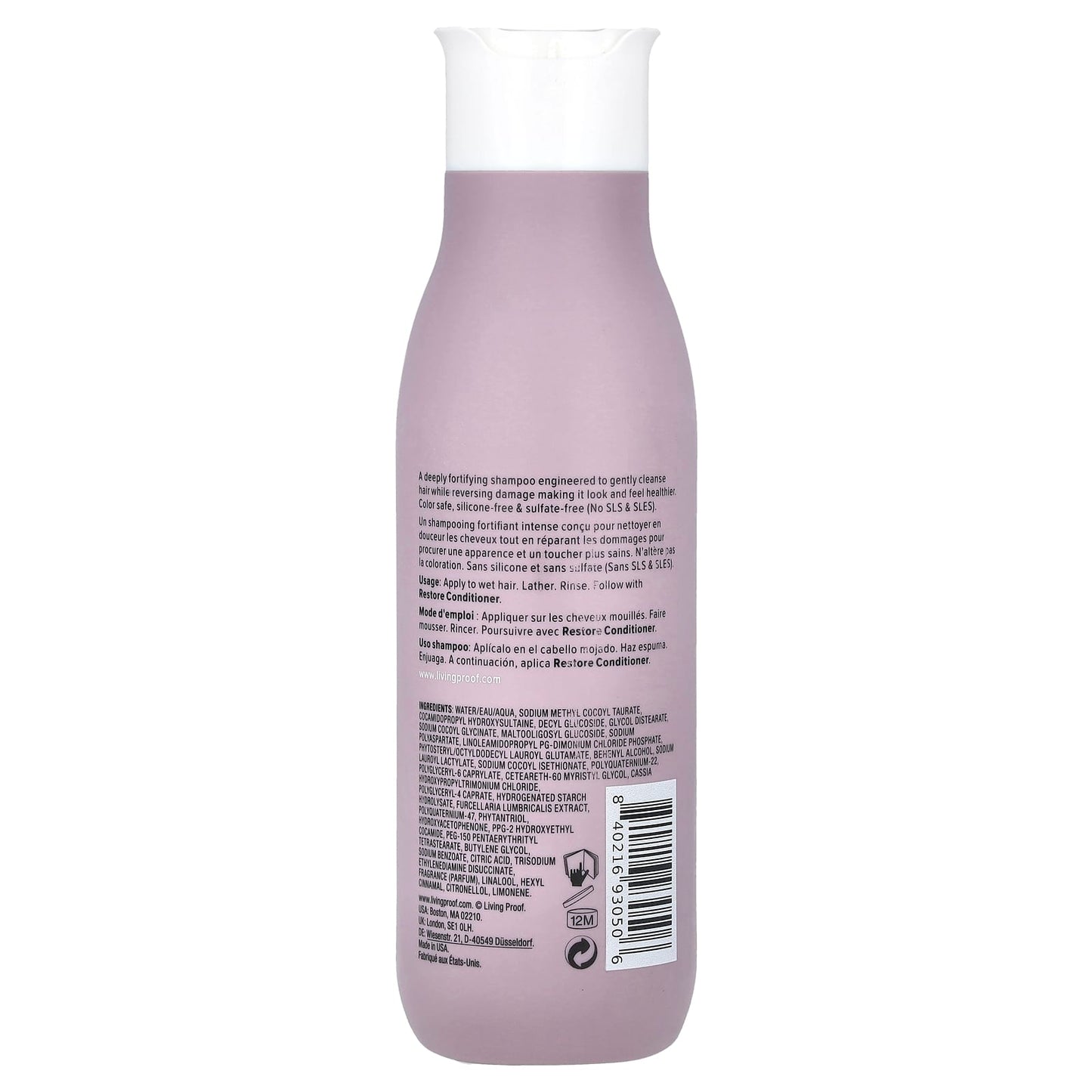 Living Proof, Restore Shampoo, 8 fl oz (236 ml) - Image 2