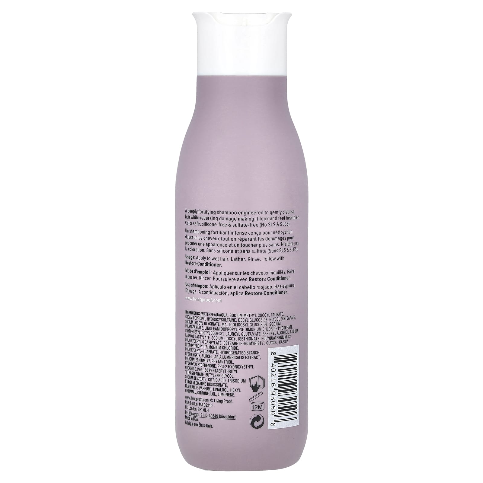 Living Proof, Restore Shampoo, 8 fl oz (236 ml) - Image 2