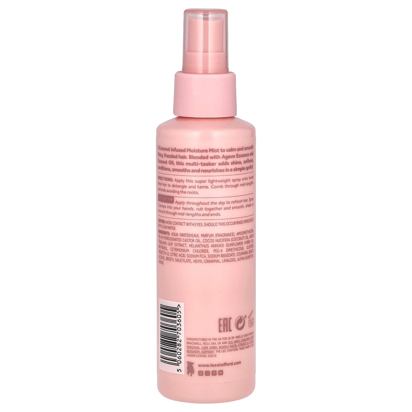 Lee Stafford, Coco Loco. Coconut Moisture Mist, 5.1 fl oz (150 ml) - Image 2