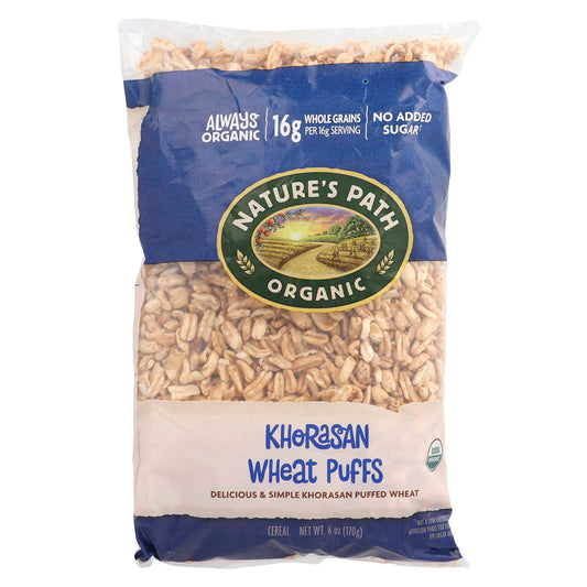 Nature's Path, Organic Khorasan Wheat Puffs Cereal, 6 oz (170 g) - Image 1