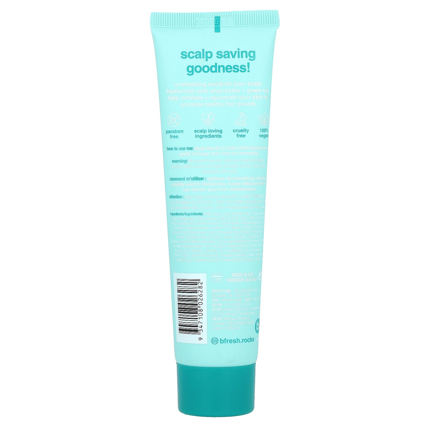 Clarifying Scalp Scrub for Healthy Hair Growth | b.fresh - Image 2