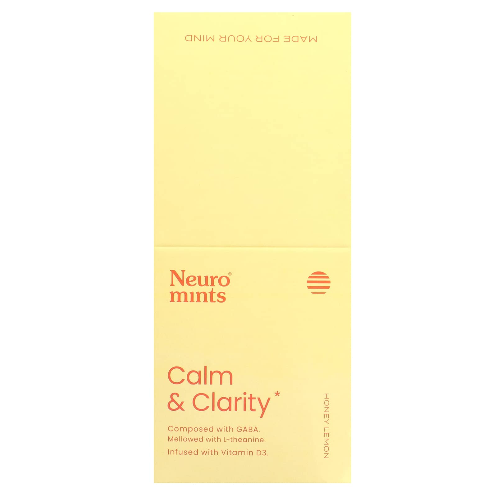 NeuroGum, NeuroMints, Calm & Clarity, Honey Lemon, 12 Packs, 12 Pieces Each