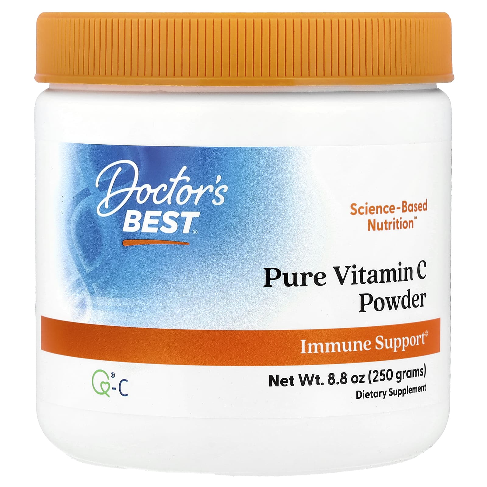 Vitamin C Powder for Immune Support by Doctor's Best - Image 1