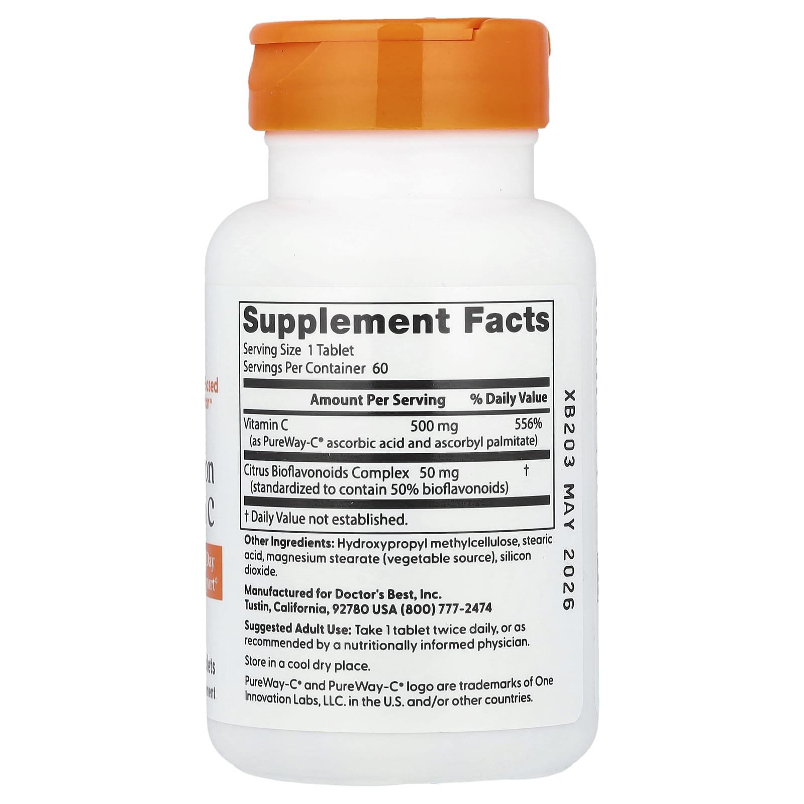 High Absorption Vitamin C Supplement for Immune Support by Doctor's Best - Image 2