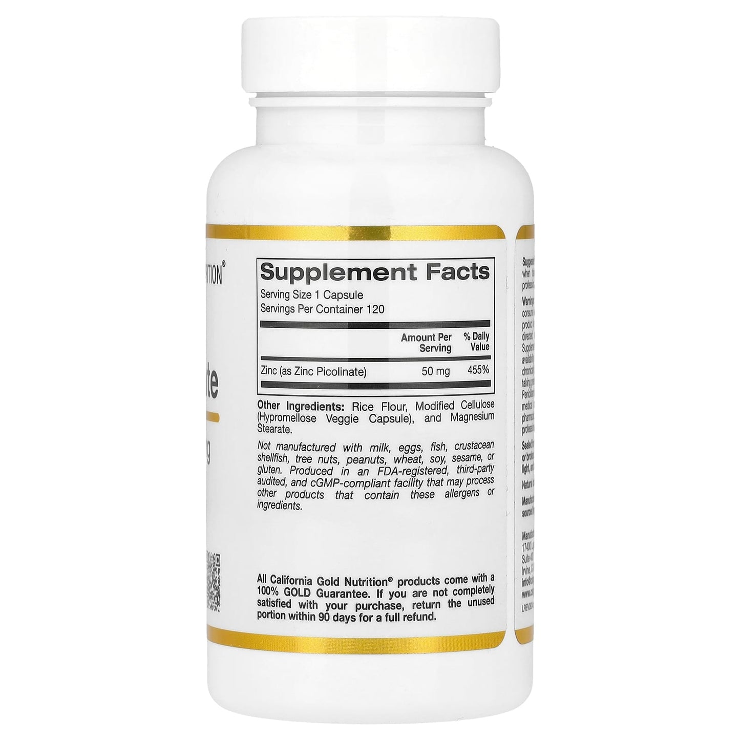 Zinc Picolinate 50mg - Immune Support for Vegans & Vegetarians - Image 2