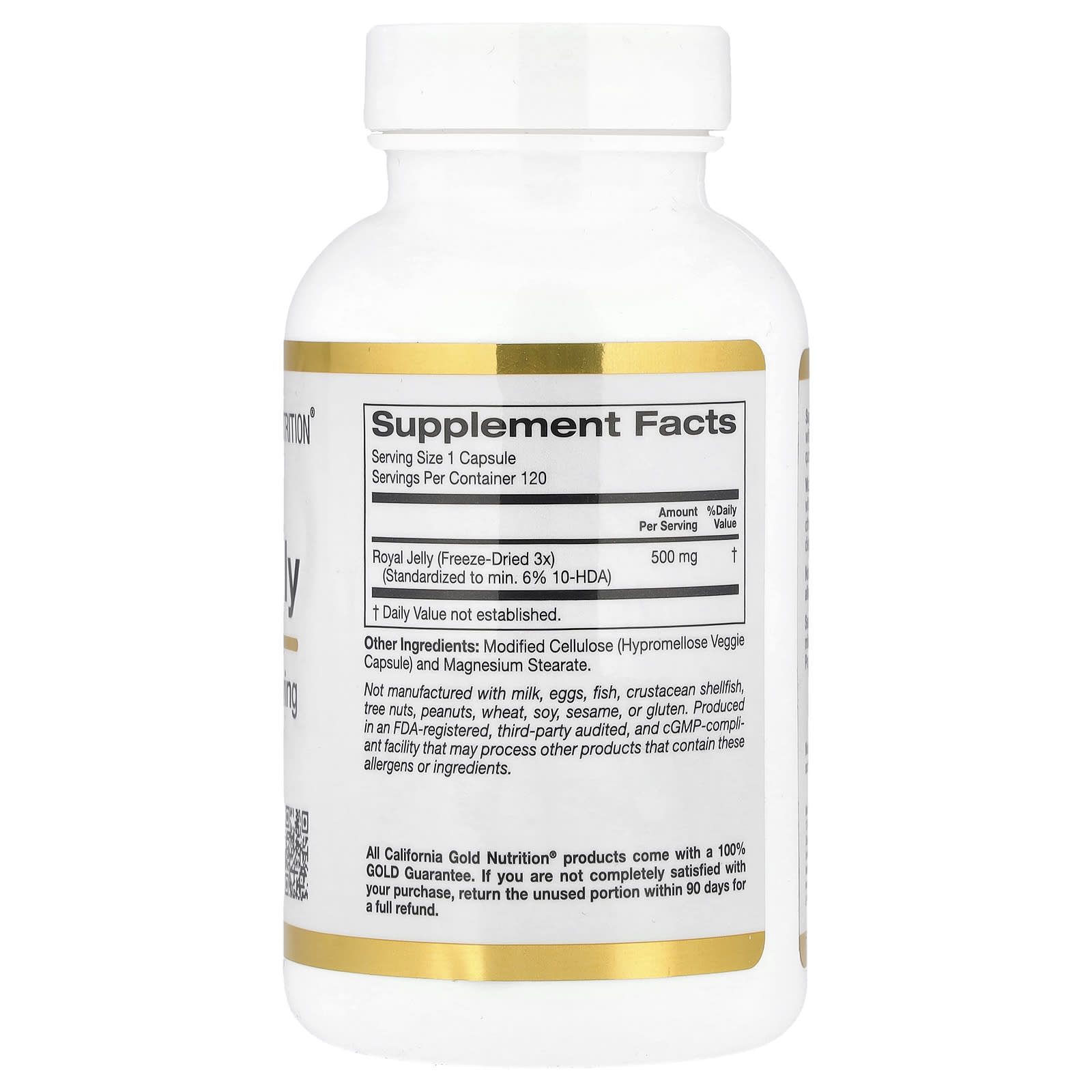 Boost Vitality with California Gold Nutrition's Royal Jelly Supplement - Image 2