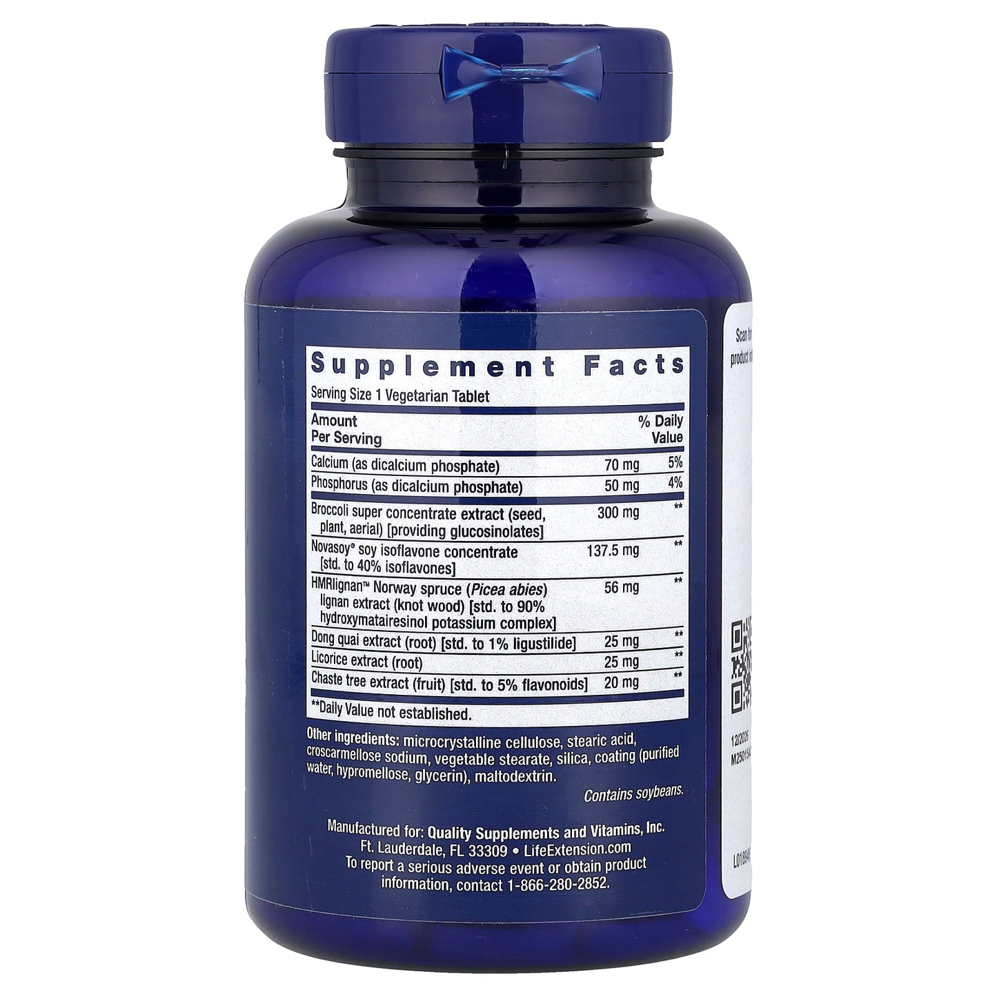 Life Extension, Women's Health, Estrogen for Women, 30 Vegetarian Tablets - Image 2