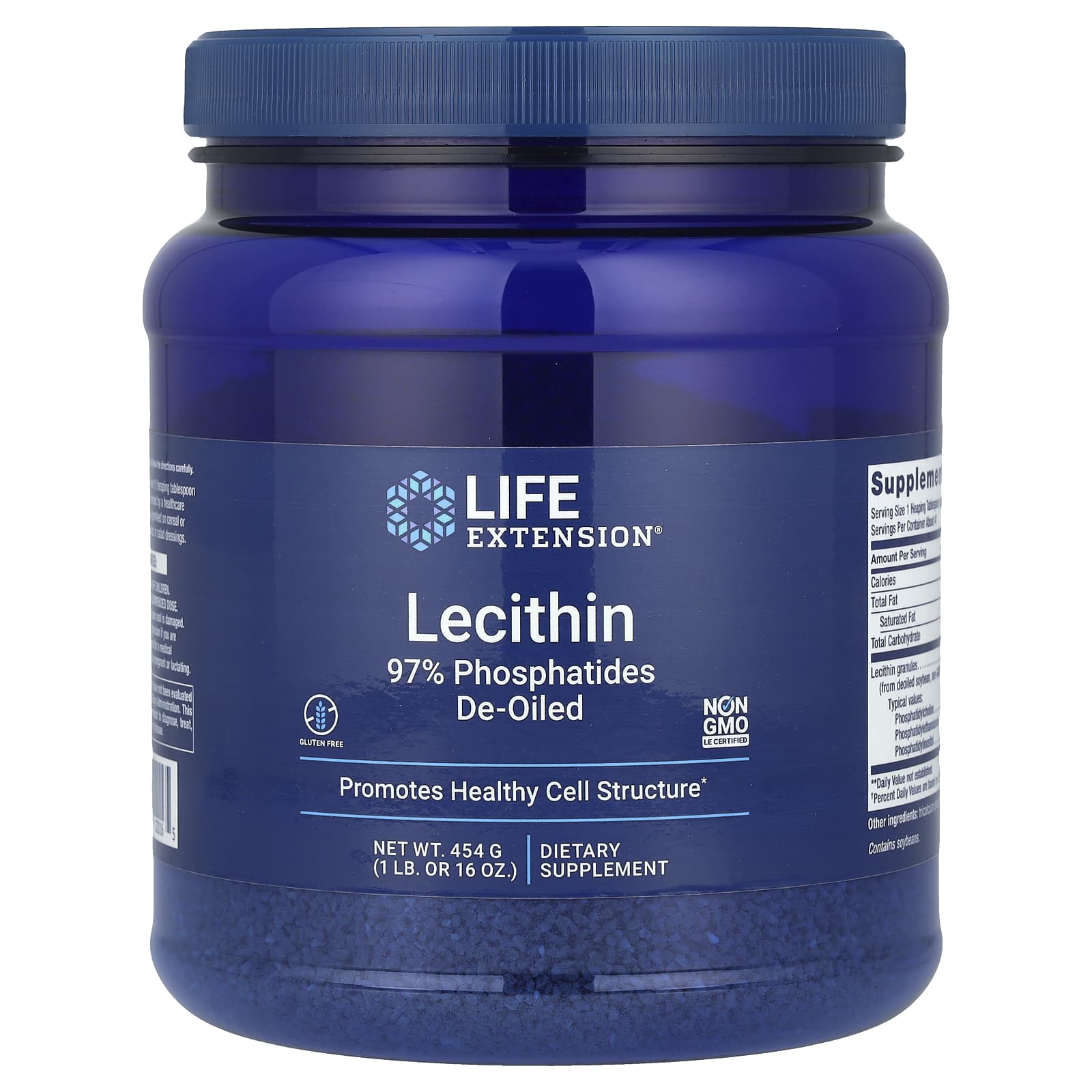 Life Extension, Lecithin, 1 lb (454 g) - Image 1
