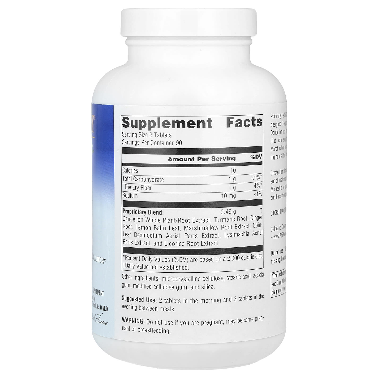 Planetary Herbals, Stone Free®, 270 Tablets - Image 2