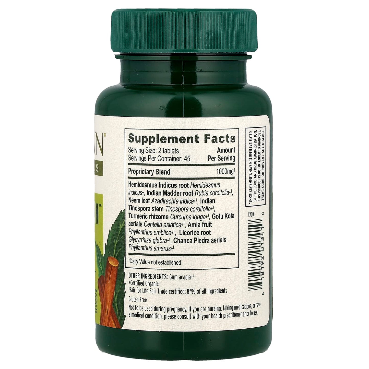 Banyan Botanicals Healthy Skin Supplement - 90 Tablets - Image 2