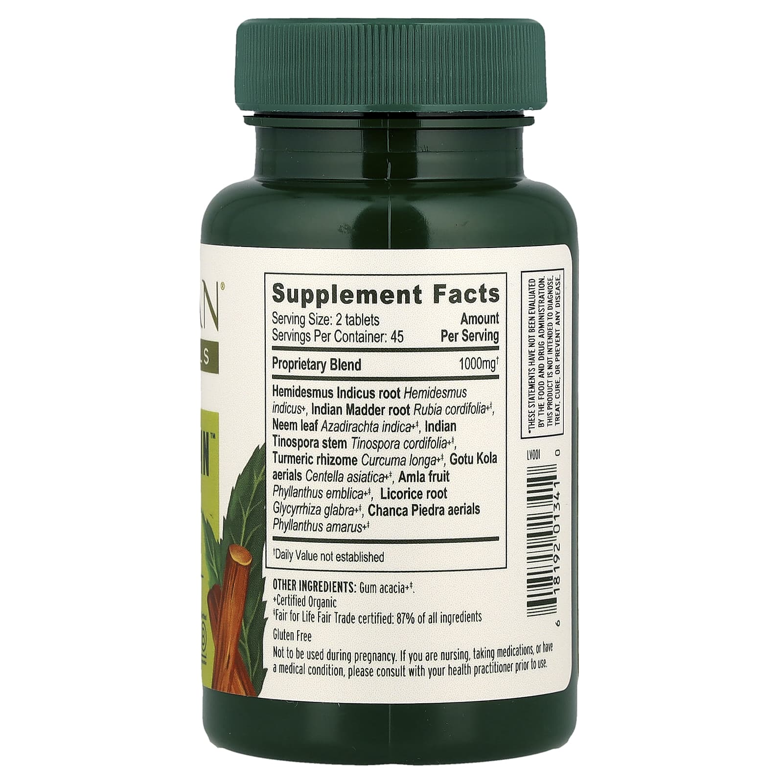 Banyan Botanicals Healthy Skin Supplement - 90 Tablets - Image 2