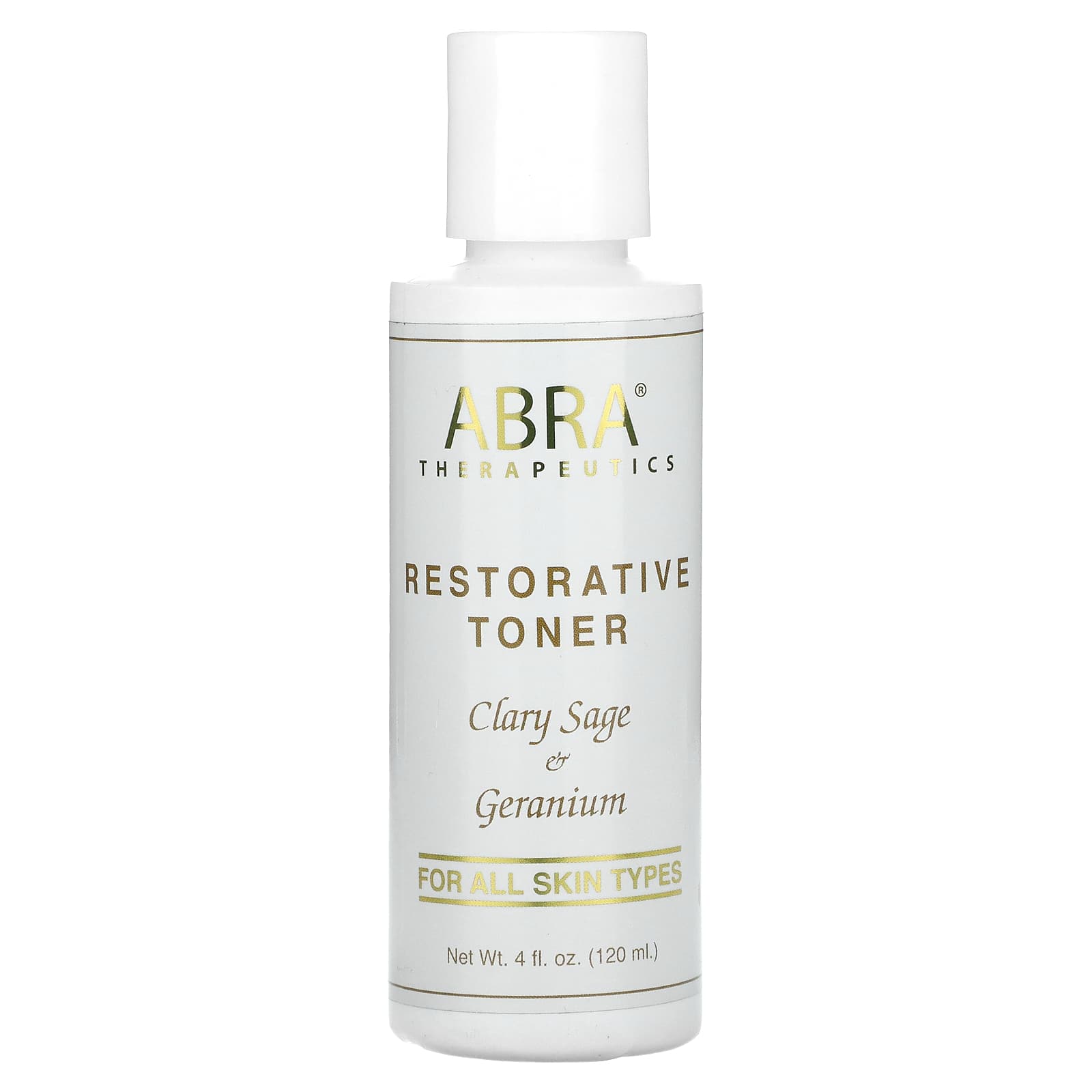 Restorative Toner for All Skin Types - Clary Sage & Geranium, 4 fl oz - Image 1