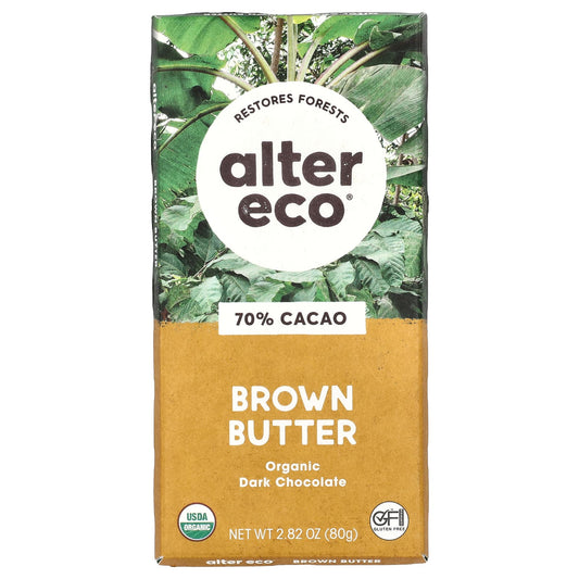 Dark Chocolate Bar | 70% Cacao | Organic & Fair Trade - Image 1