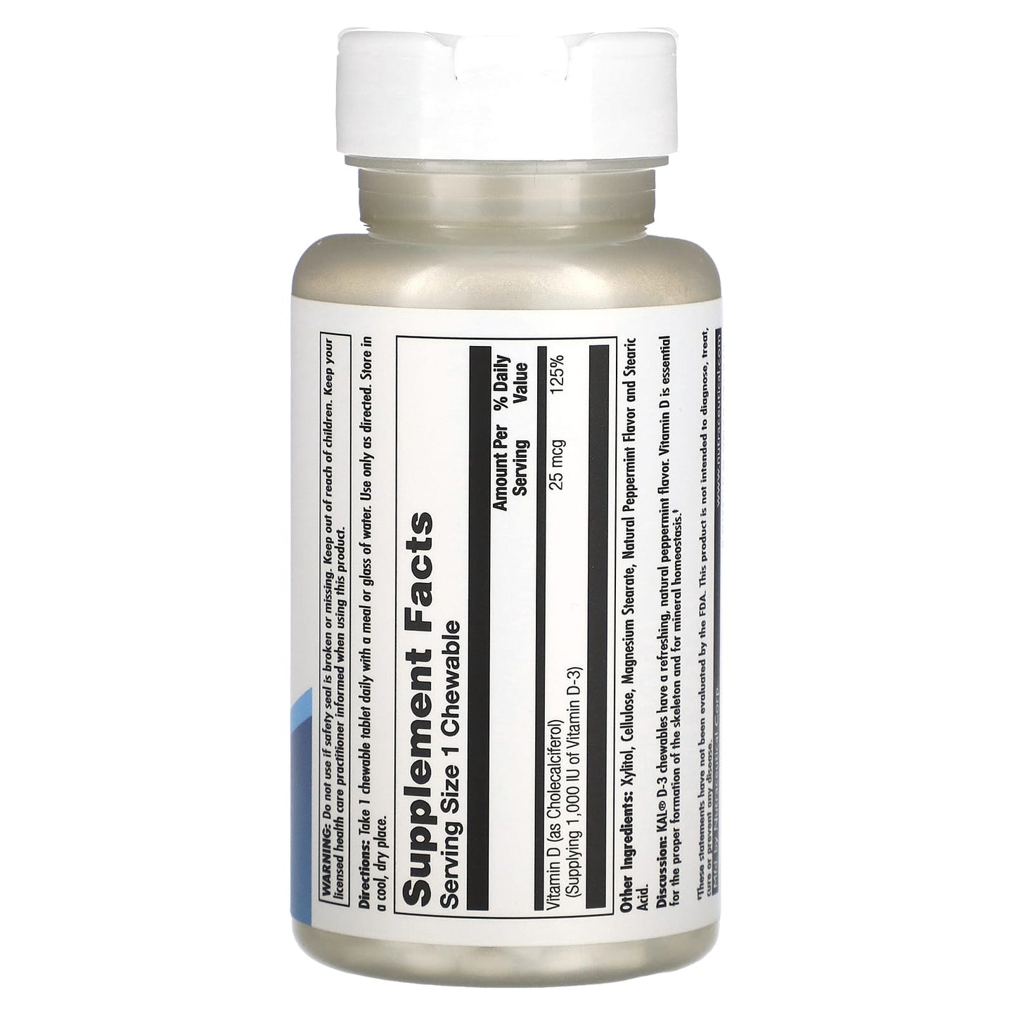 Boost Your Bone Health with KAL D-3 Peppermint Chewables - Image 2