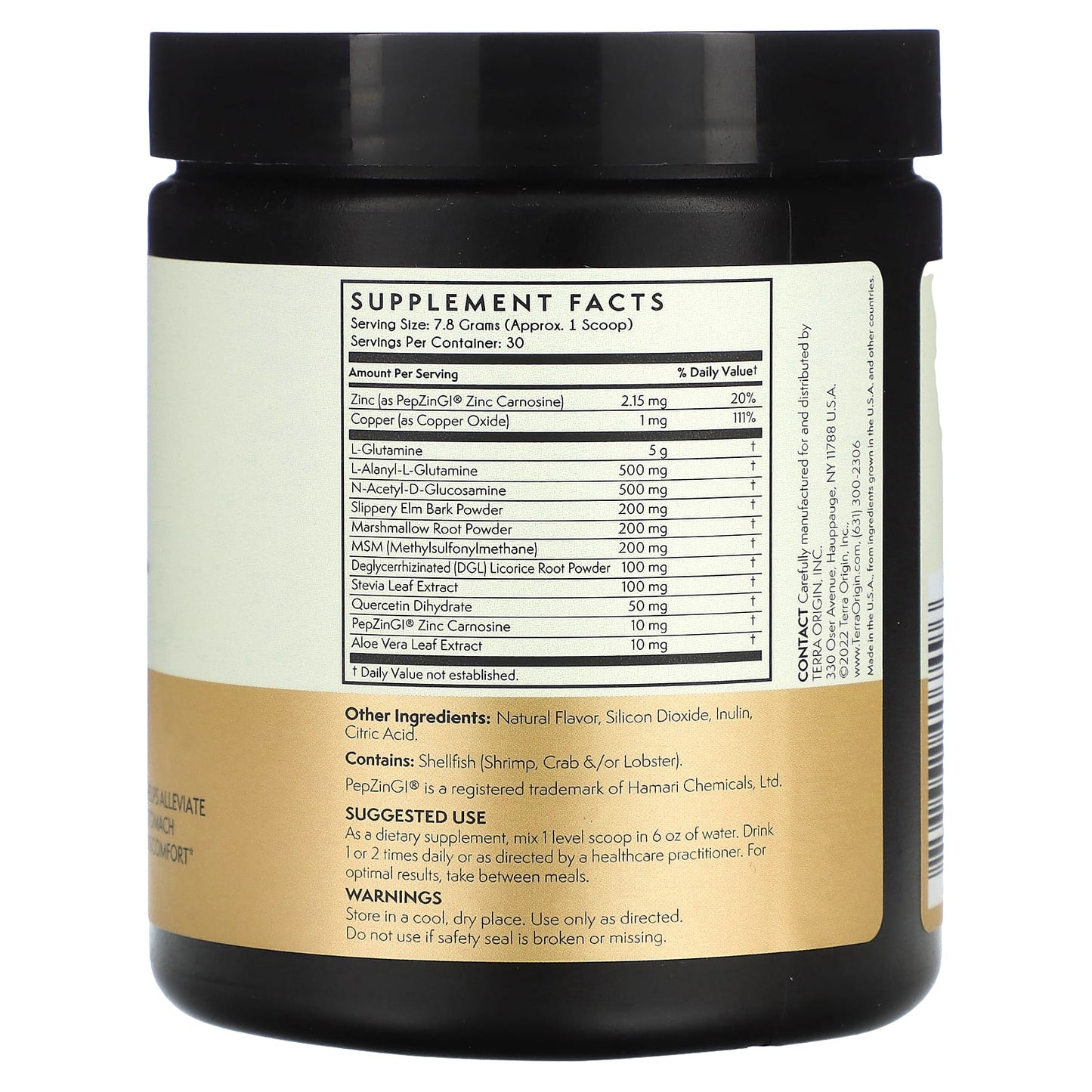 Terra Origin, Healthy Gut, Peach Banana, 8.25 oz (234 g) - Image 2