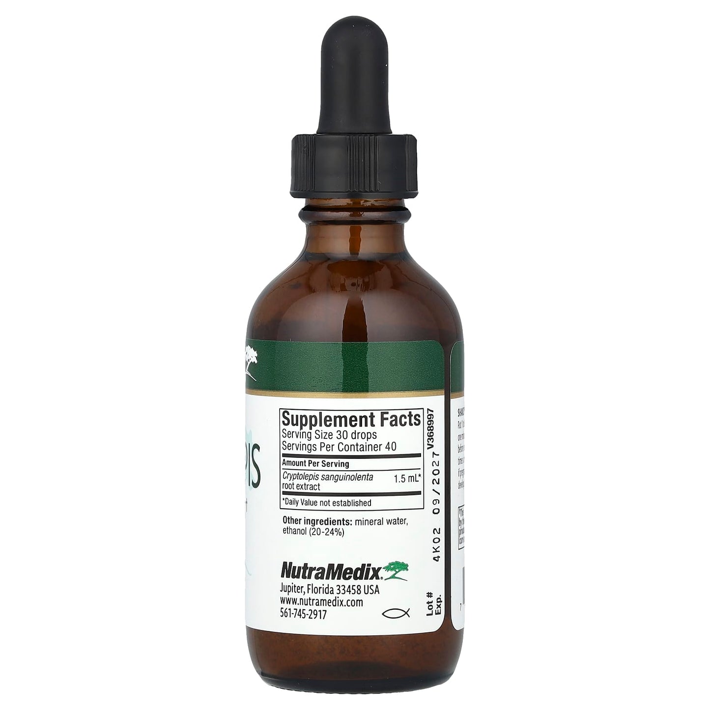 NutraMedix, Cryptolepis, Microbial Support, 2 fl oz (60 ml) - Image 2